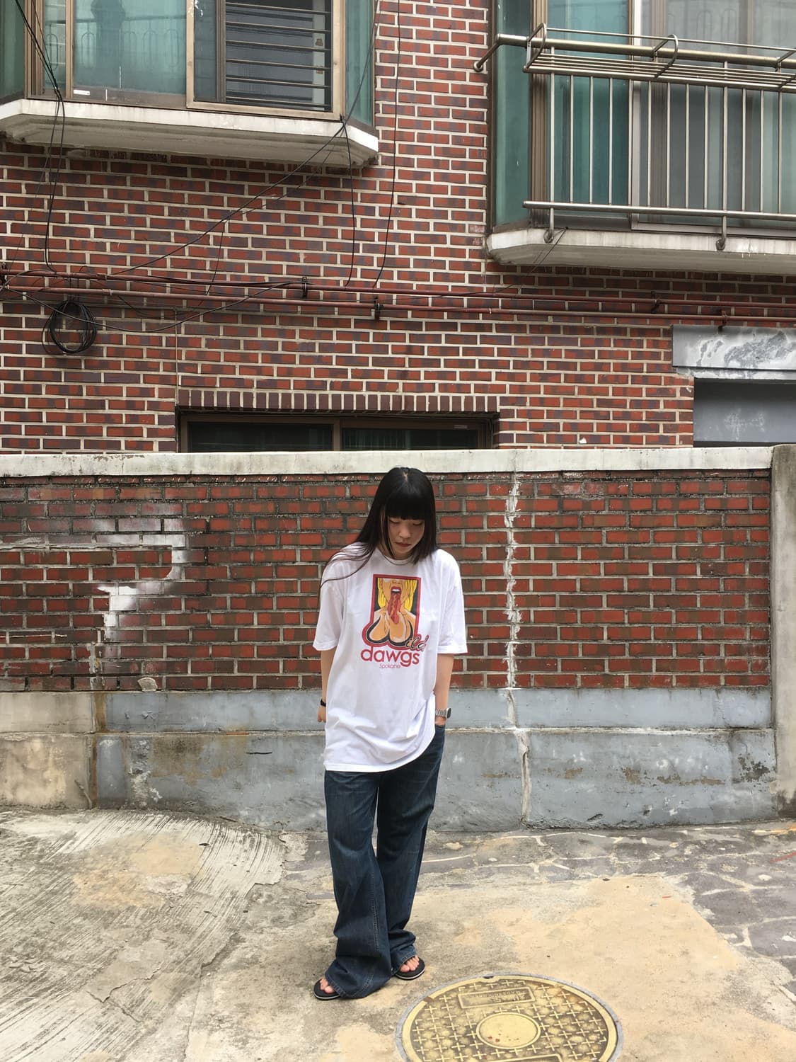 넥스트 레벨 어패럴 빈티지 반팔 티셔츠 상품이미지2
