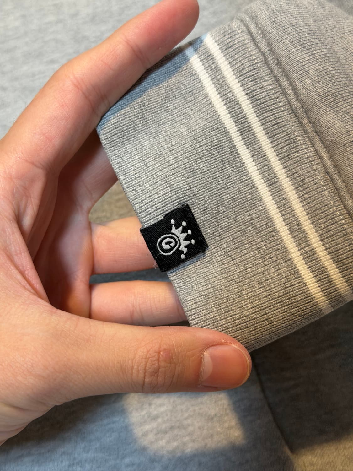 00s 스투시 투웨이 와플 써멀 헤비 후드집업 그레이 상품이미지5