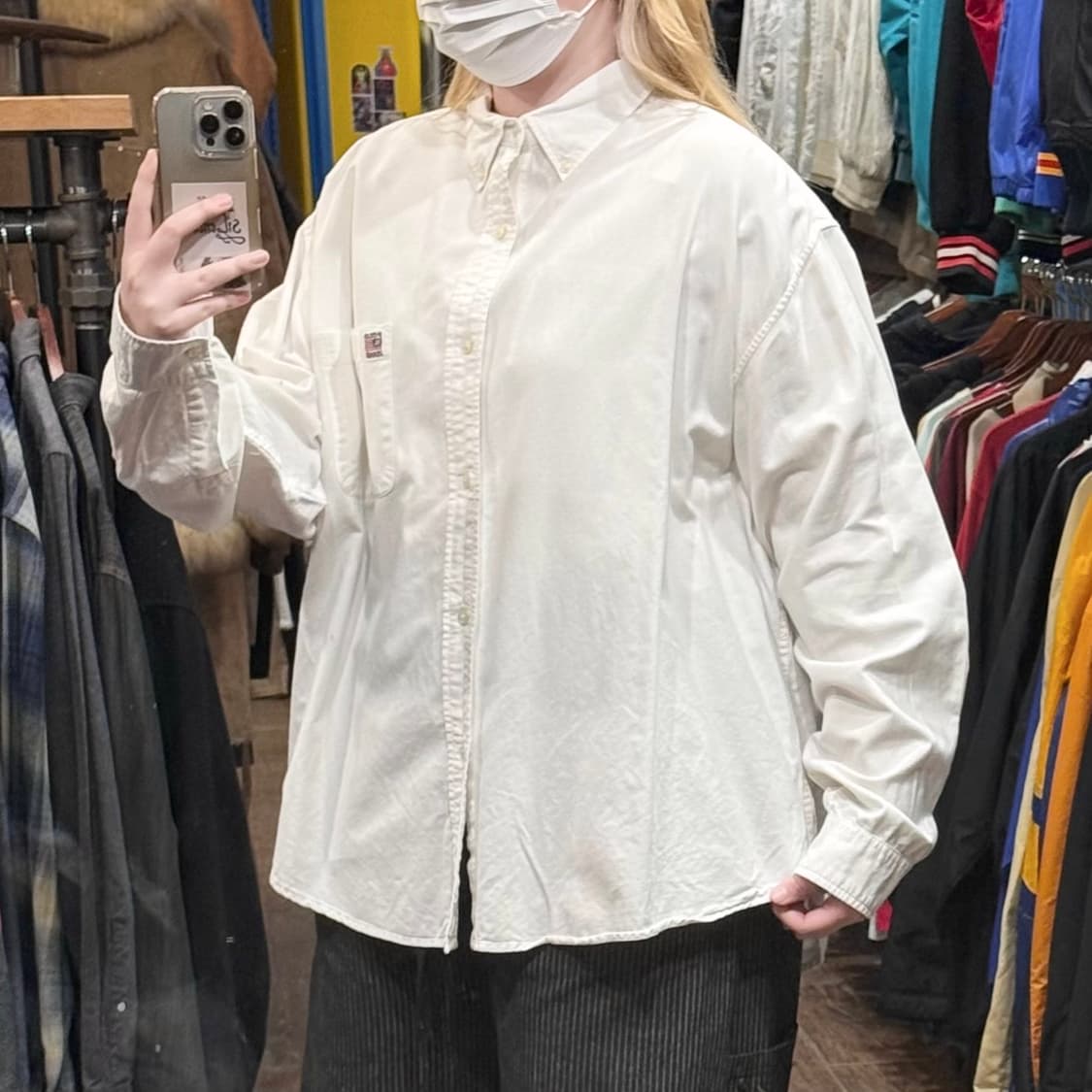 [HI] 폴로 랄프로렌 긴팔셔츠 화이트 상품이미지4