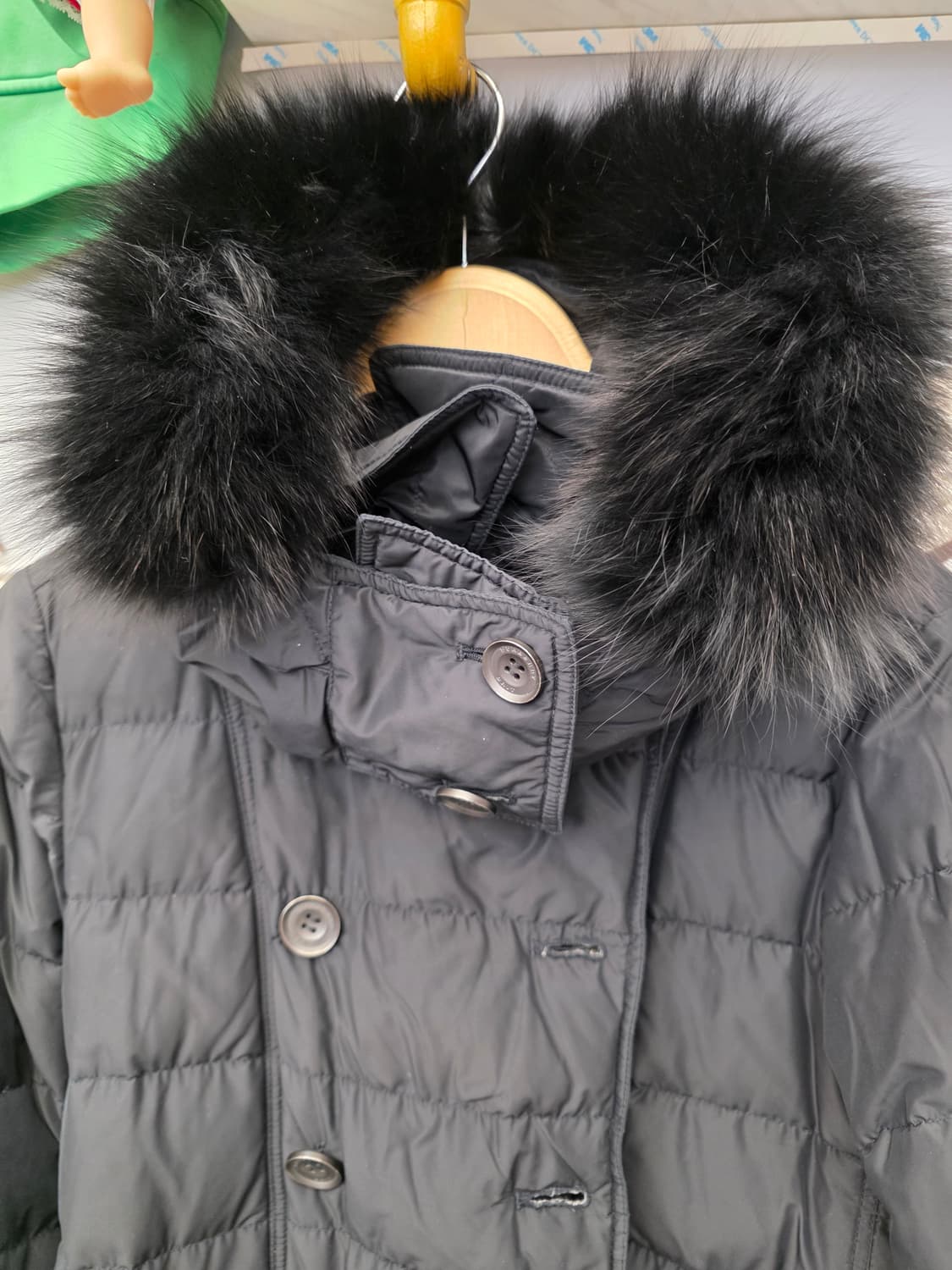 버버리 벨티드 다운 하프 패딩 자켓 M 상품이미지2