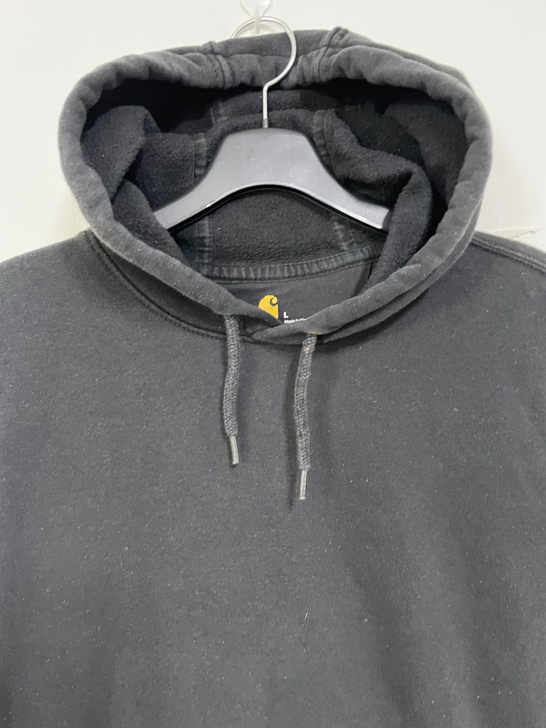 칼하트 블랙 후드티 상품이미지4