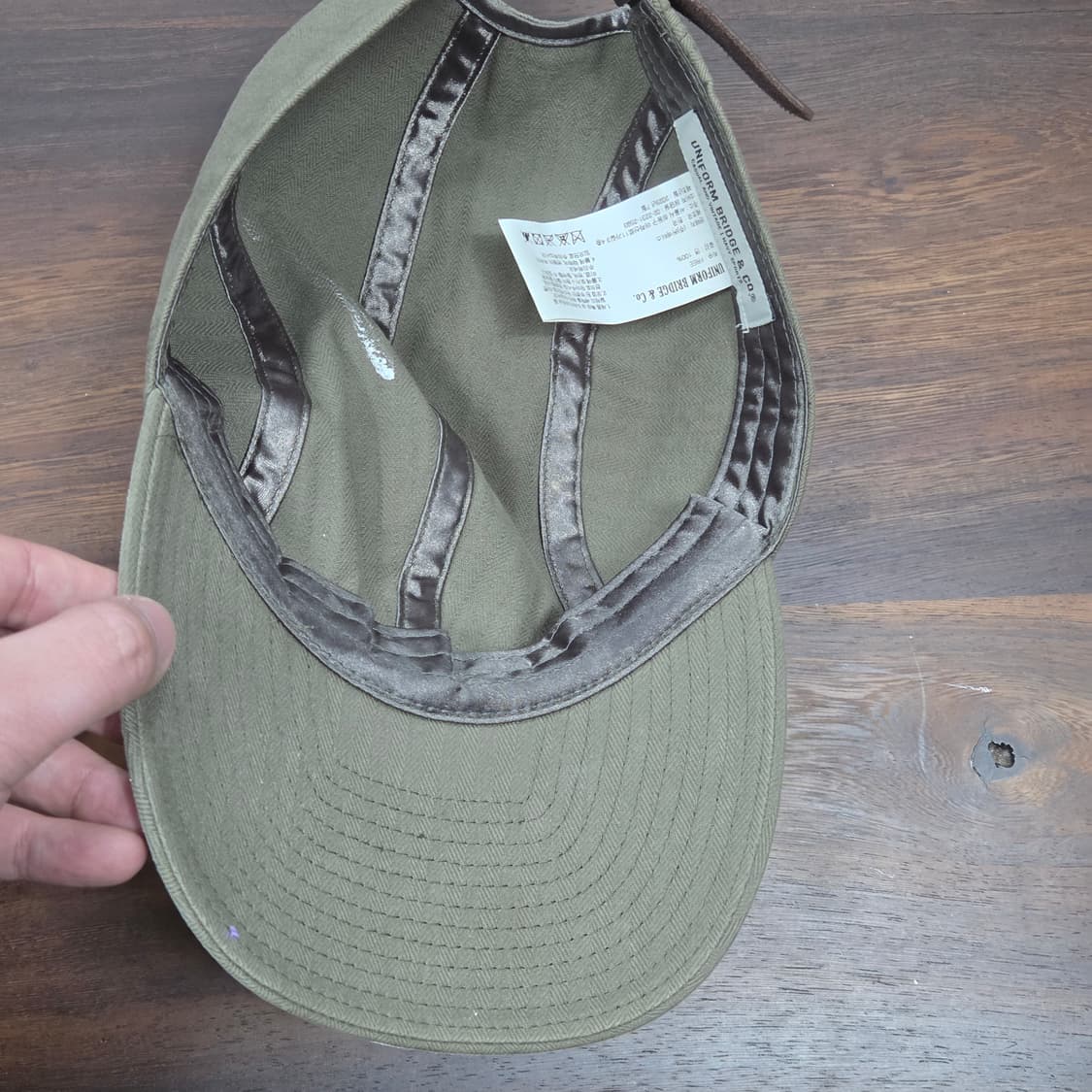 유니폼브릿지 볼캡 페인팅 커스텀 상품이미지5