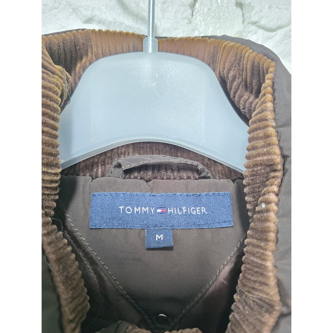 택포// 타미힐피거 브라운 조끼 L 상품이미지2