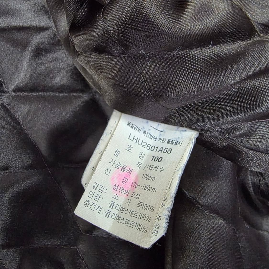 LEE 소가죽 브라운 레더 자켓 L 상품이미지7