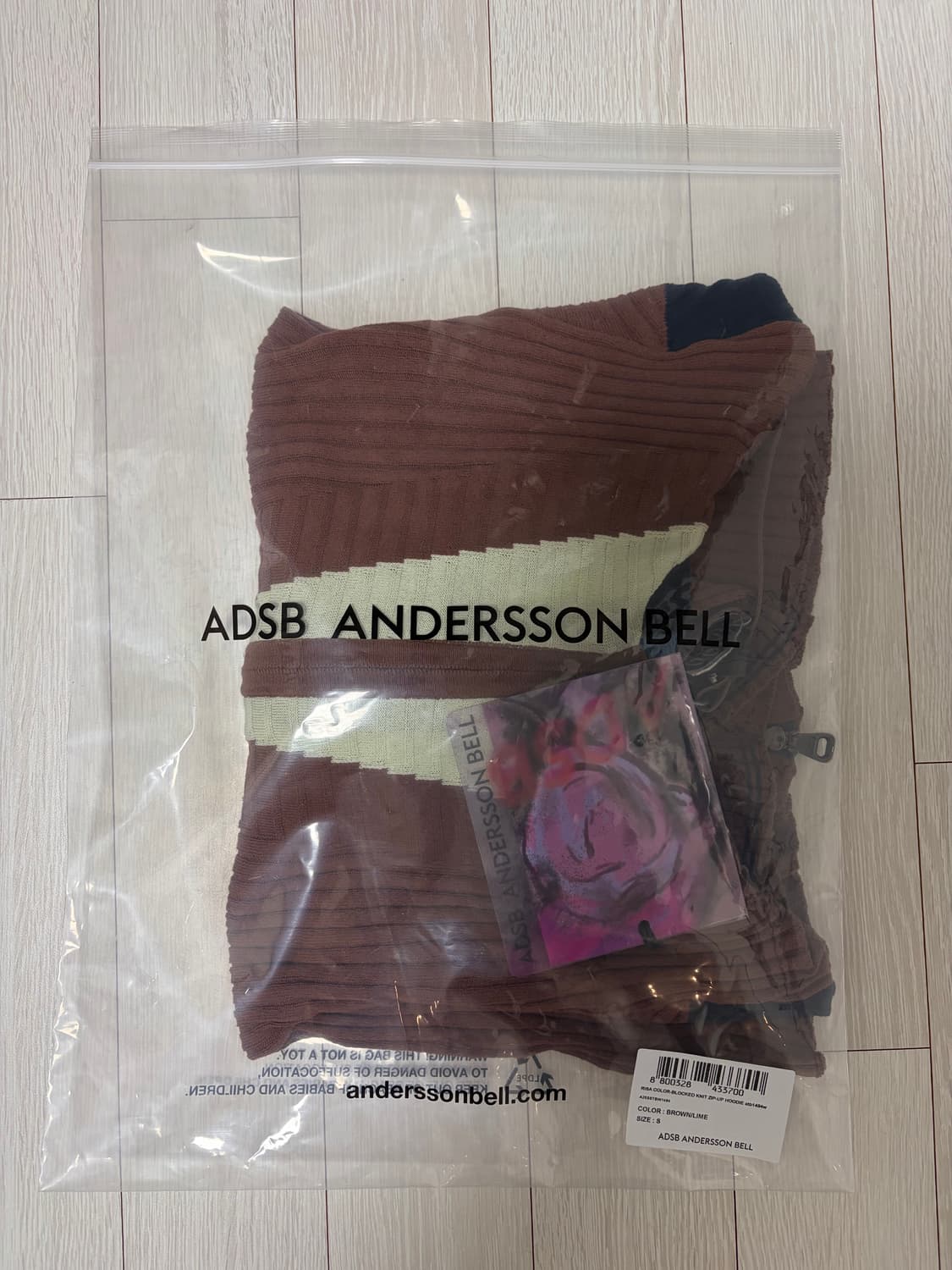 Andersson Bell ZIP-UP HOODIE (S) 상품이미지4