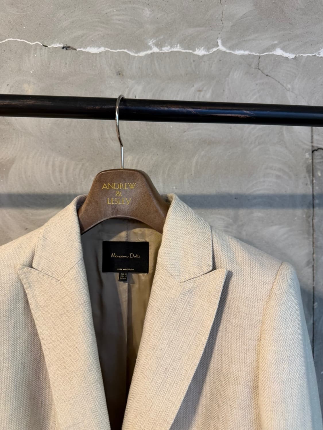 마시모두티 리넨 테일러드 자켓 55 상품이미지3