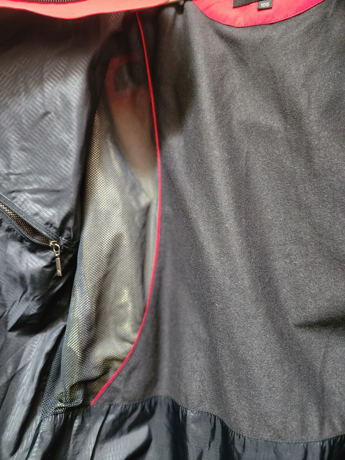 노스페이스 고어텍스 자켓 105/ 레드 블랙 바람막이 상품이미지3