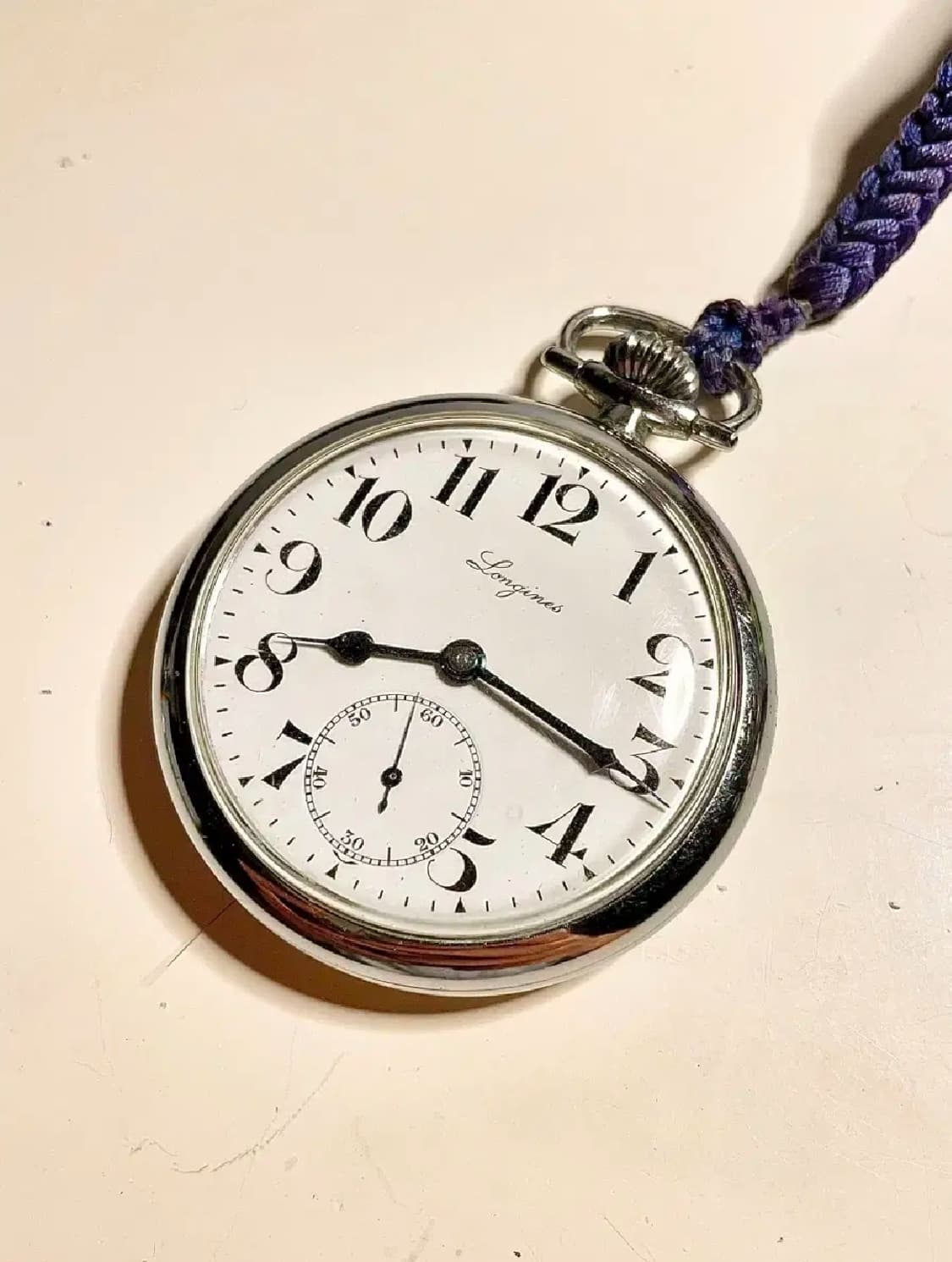 1930년대 빈티지 론진 회중시계 청침 엔틱 LONGINES 상품이미지1