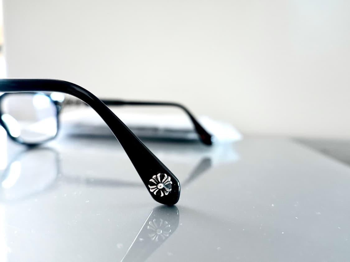 크롬하츠 콕스어커 블랙/실버 안경 상품이미지7