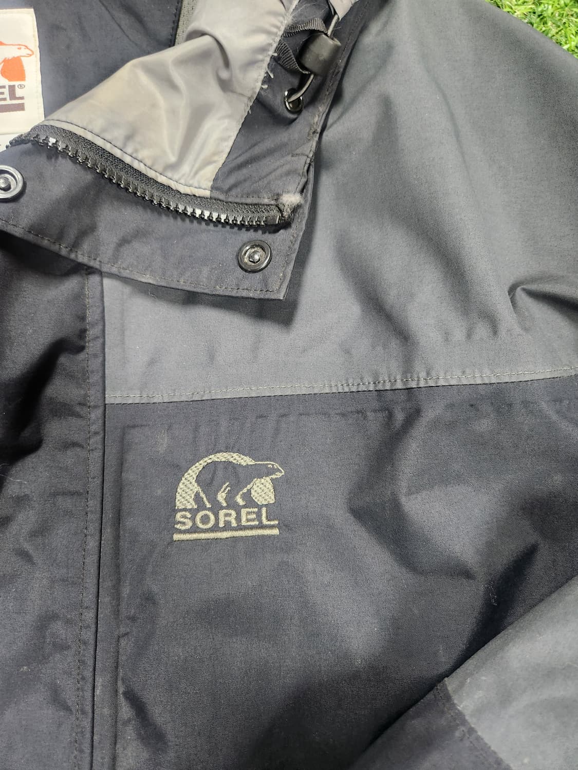 🌧️SOREL 고프코어 방수 바람막이 자켓 블랙 M 상품이미지3