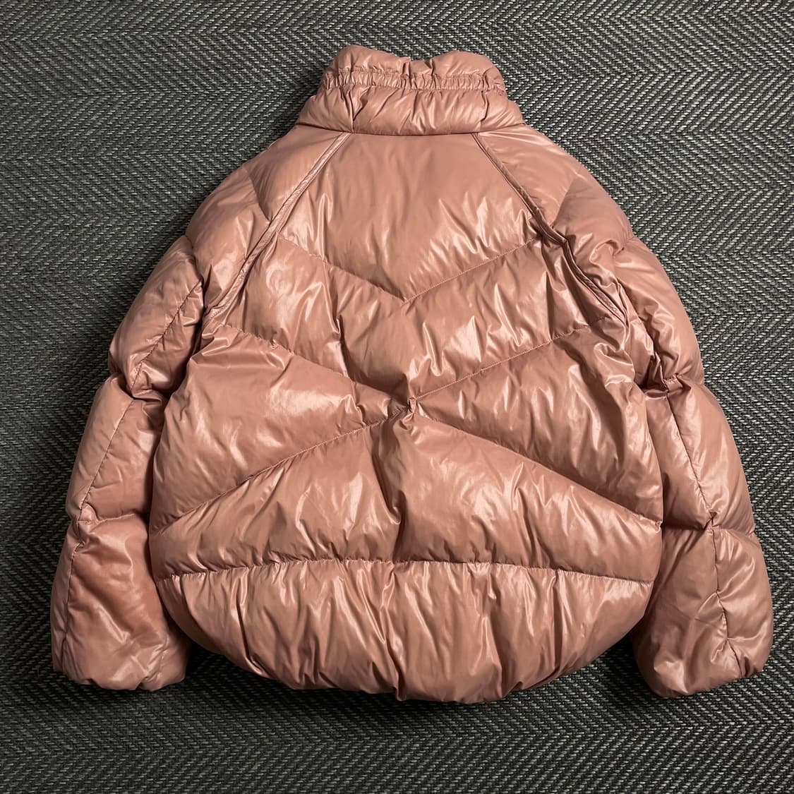 베네통 우먼스 글로시 덕 다운 패딩 점퍼y 4398 상품이미지6