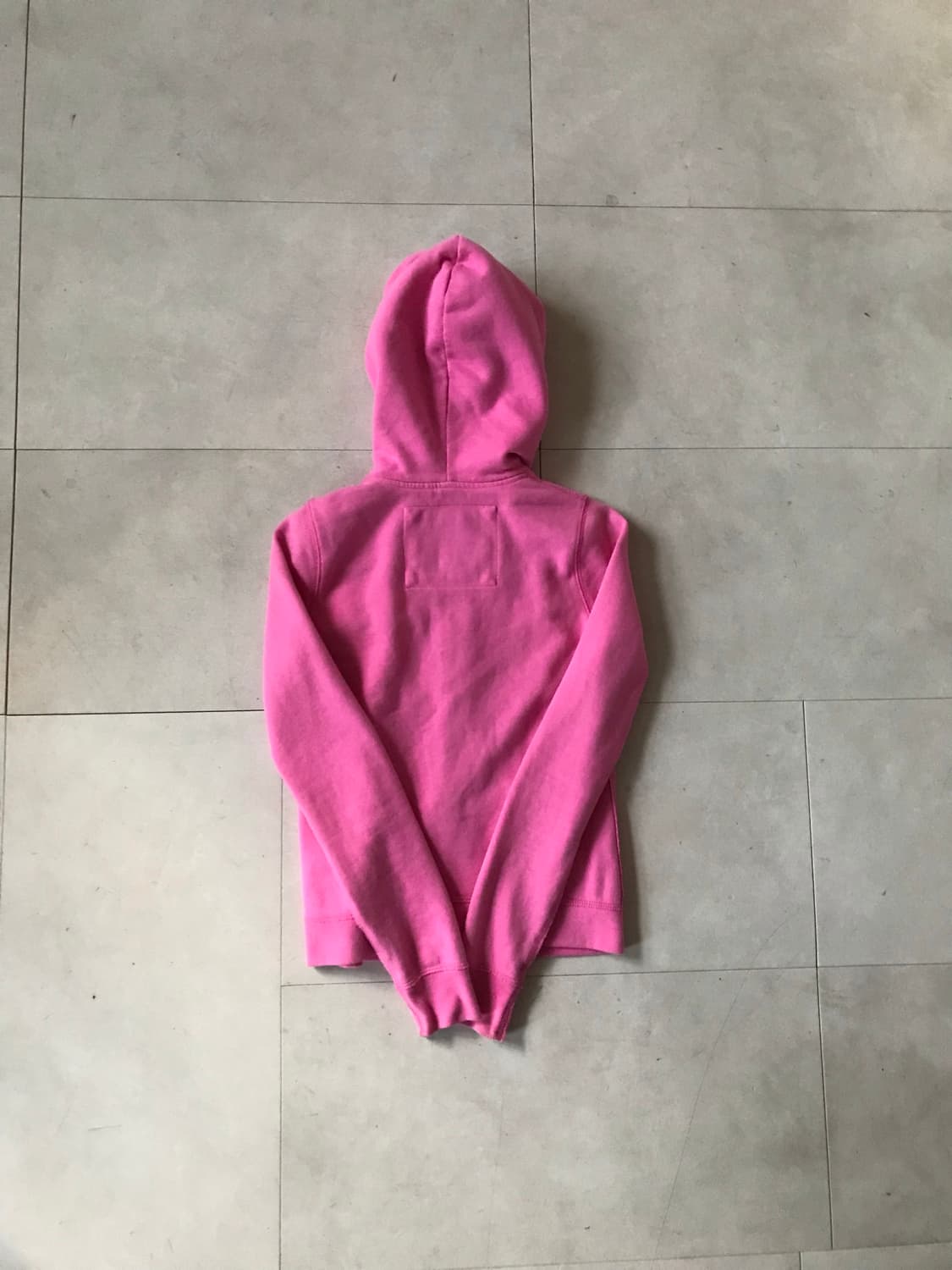 아베크롬비 핑크 슬림핏 후드집업 상품이미지7