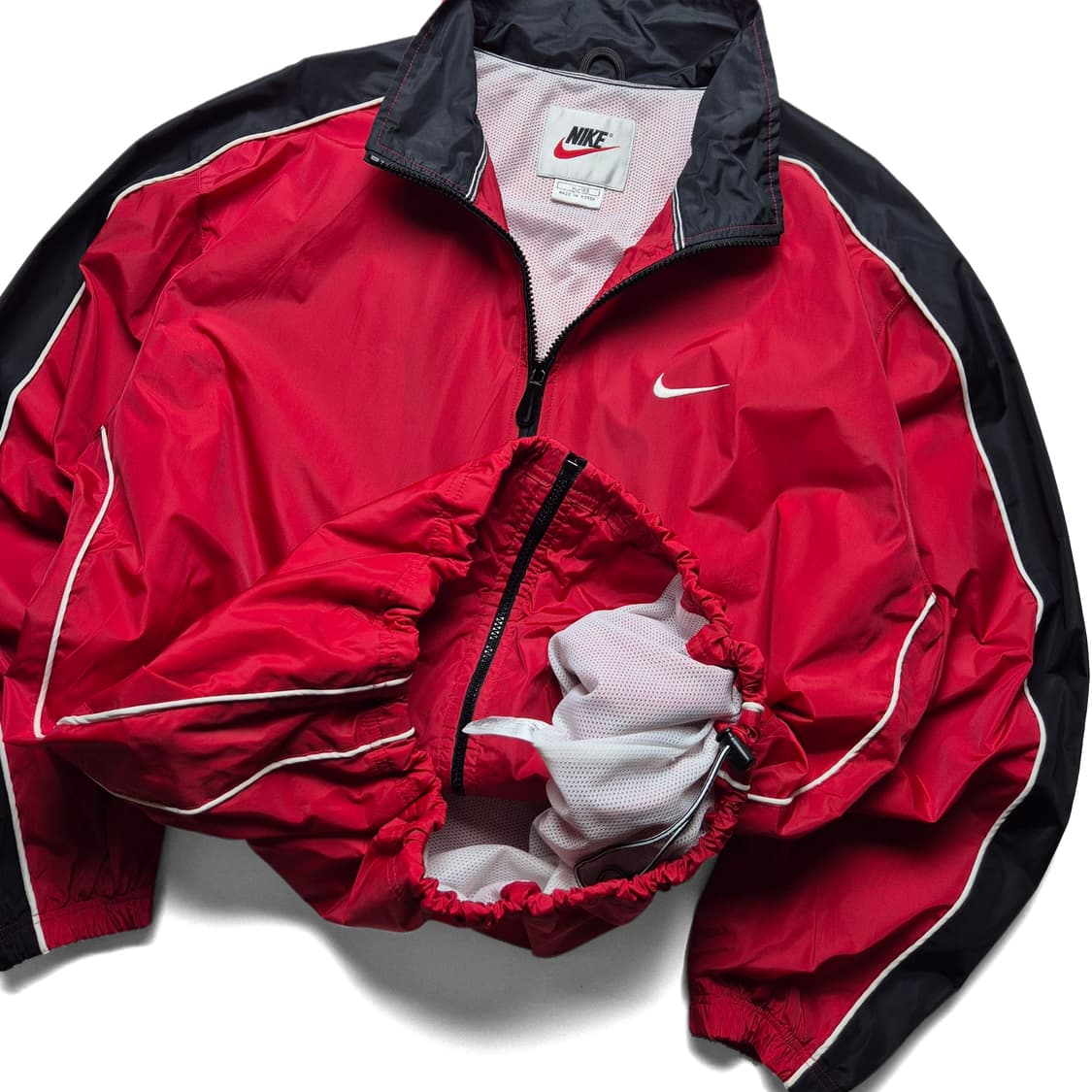 [XL] 나이키 00s 스우시 바람막이 레드 상품이미지1