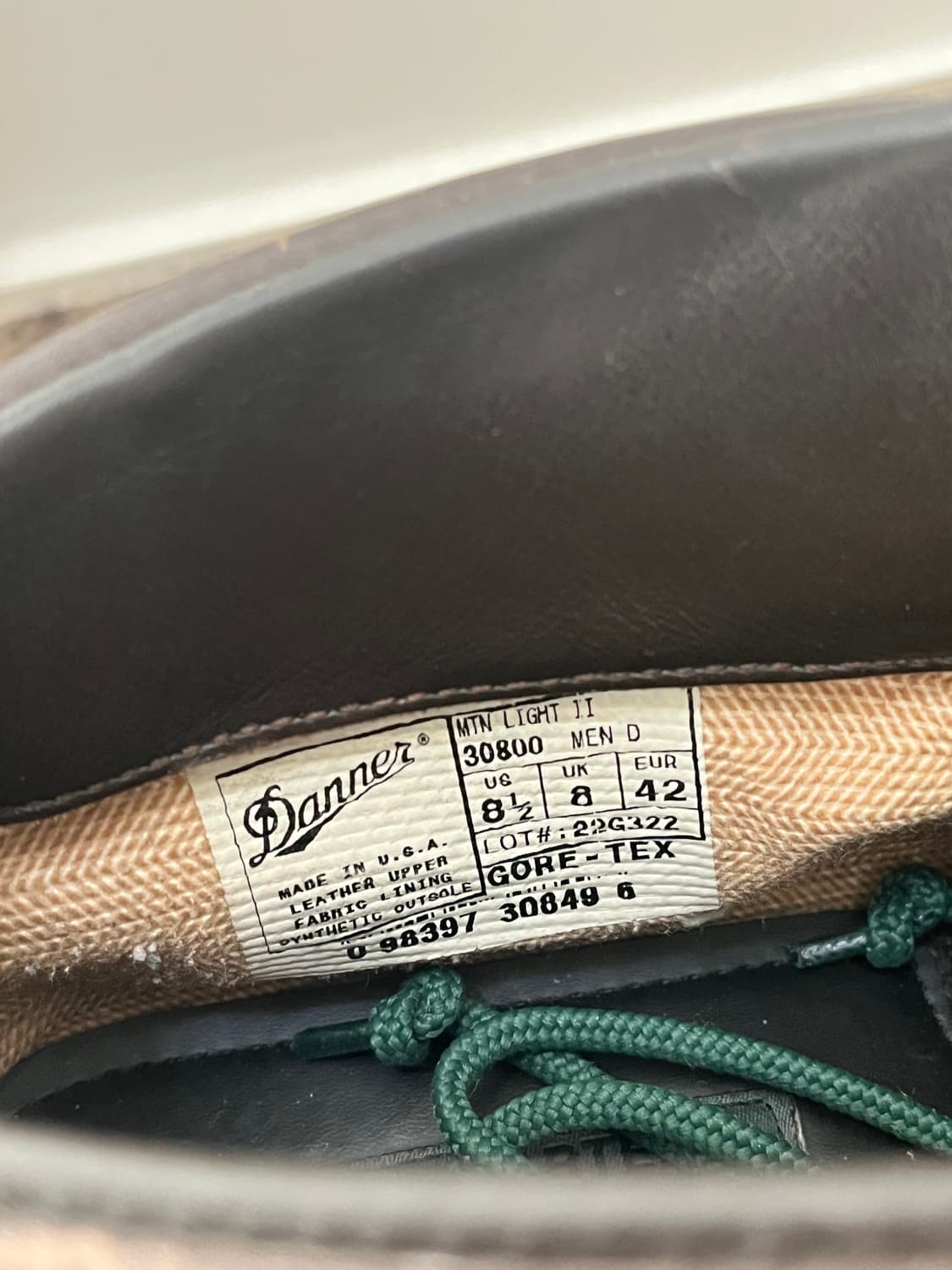 대너 마운틴 라이트 2 8.5d 상품이미지10