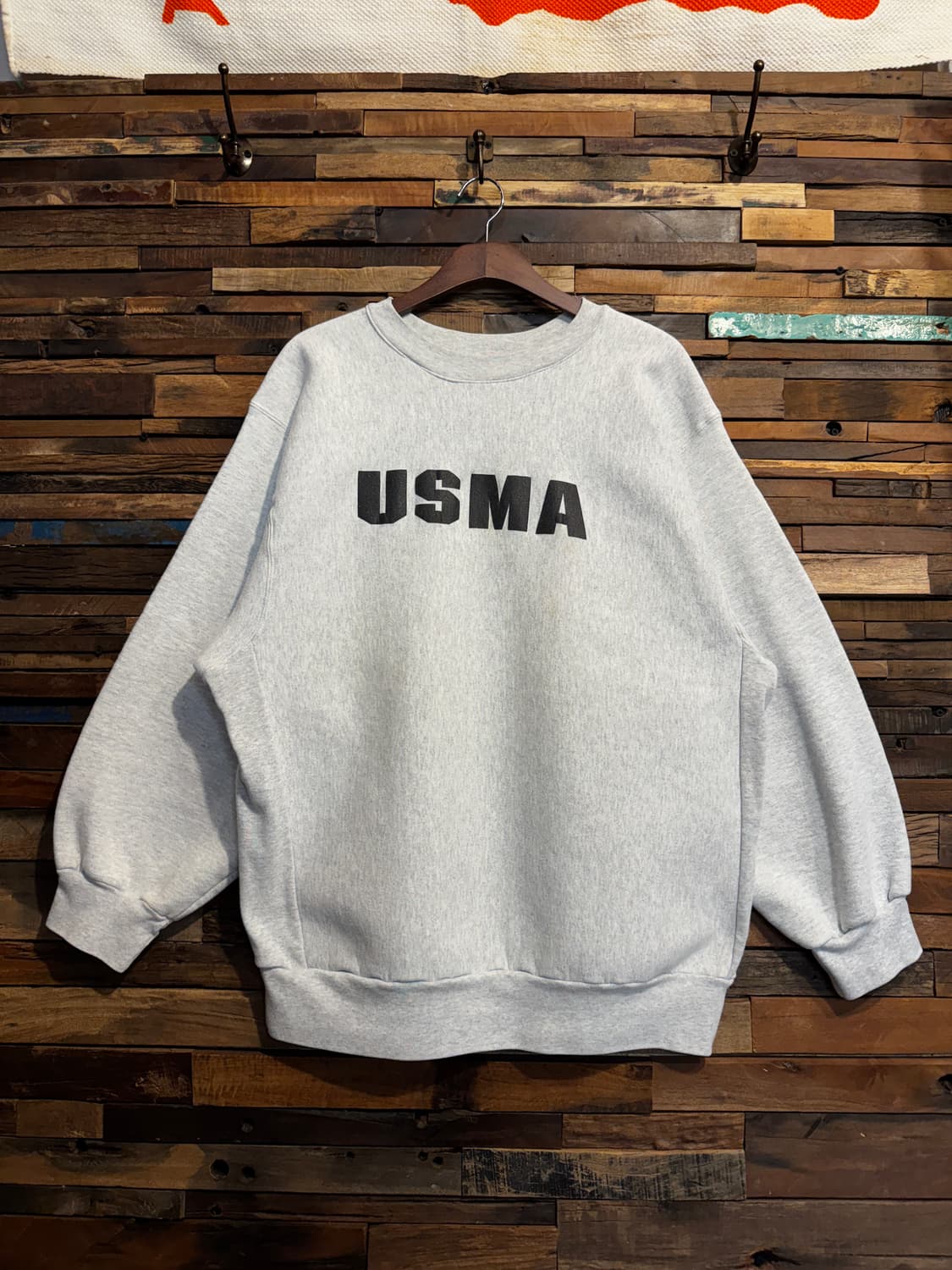 80-90s OG USMA Reverse Weave Sweatshirt 상품이미지1