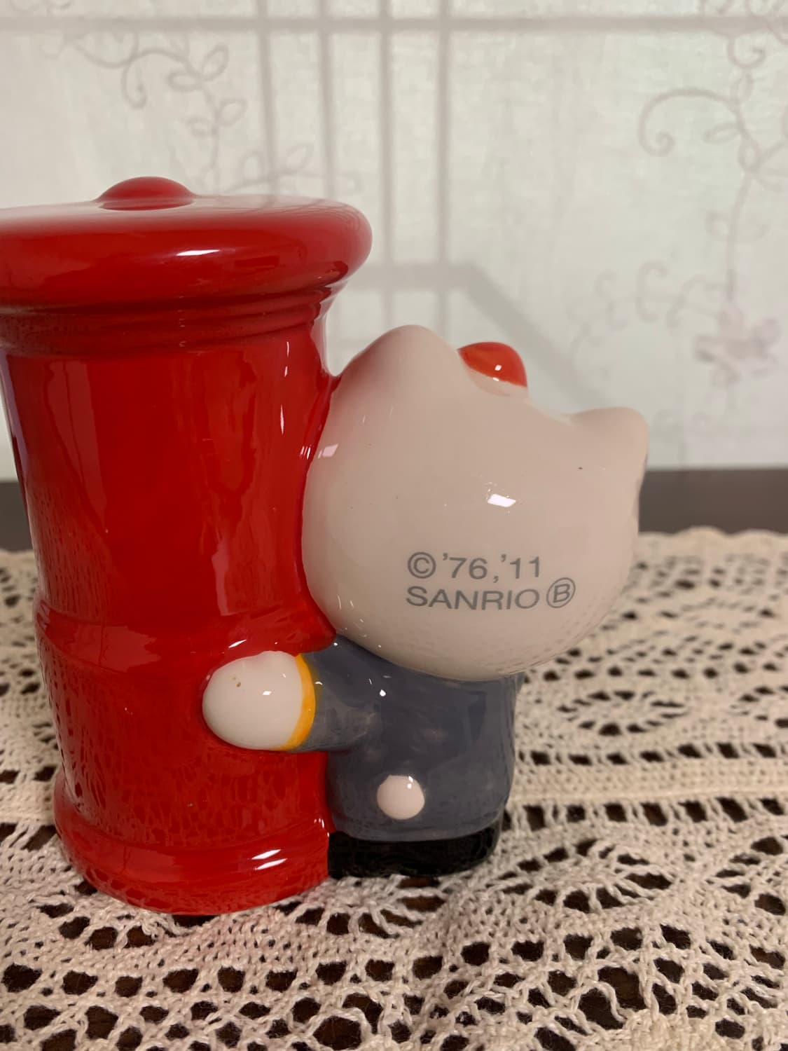 키티 도자기 저금통 2011년 우체국 콜라보 상품이미지2