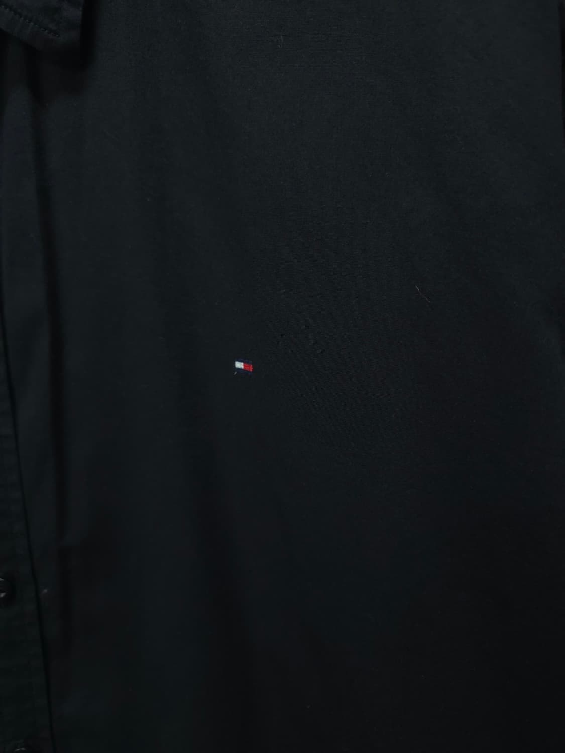 (빅사이즈) 타미힐피거 코튼 블랙 셔츠 (110~115) 상품이미지4