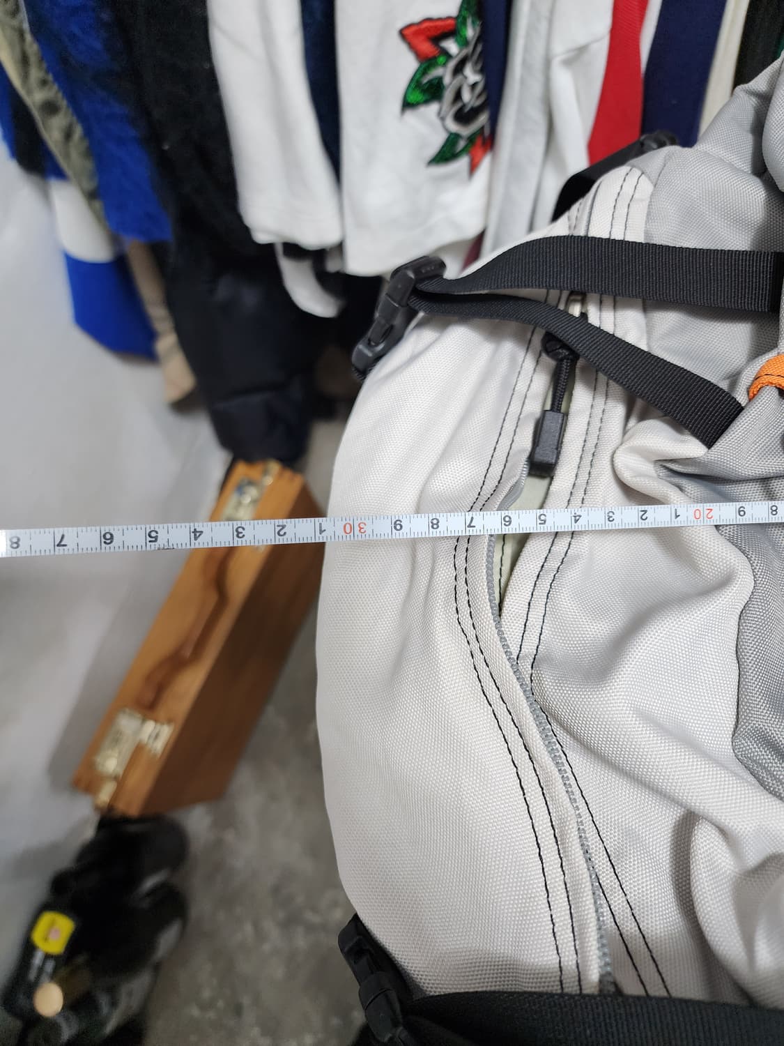 노스페이스 오렌지색 가방  상품이미지7