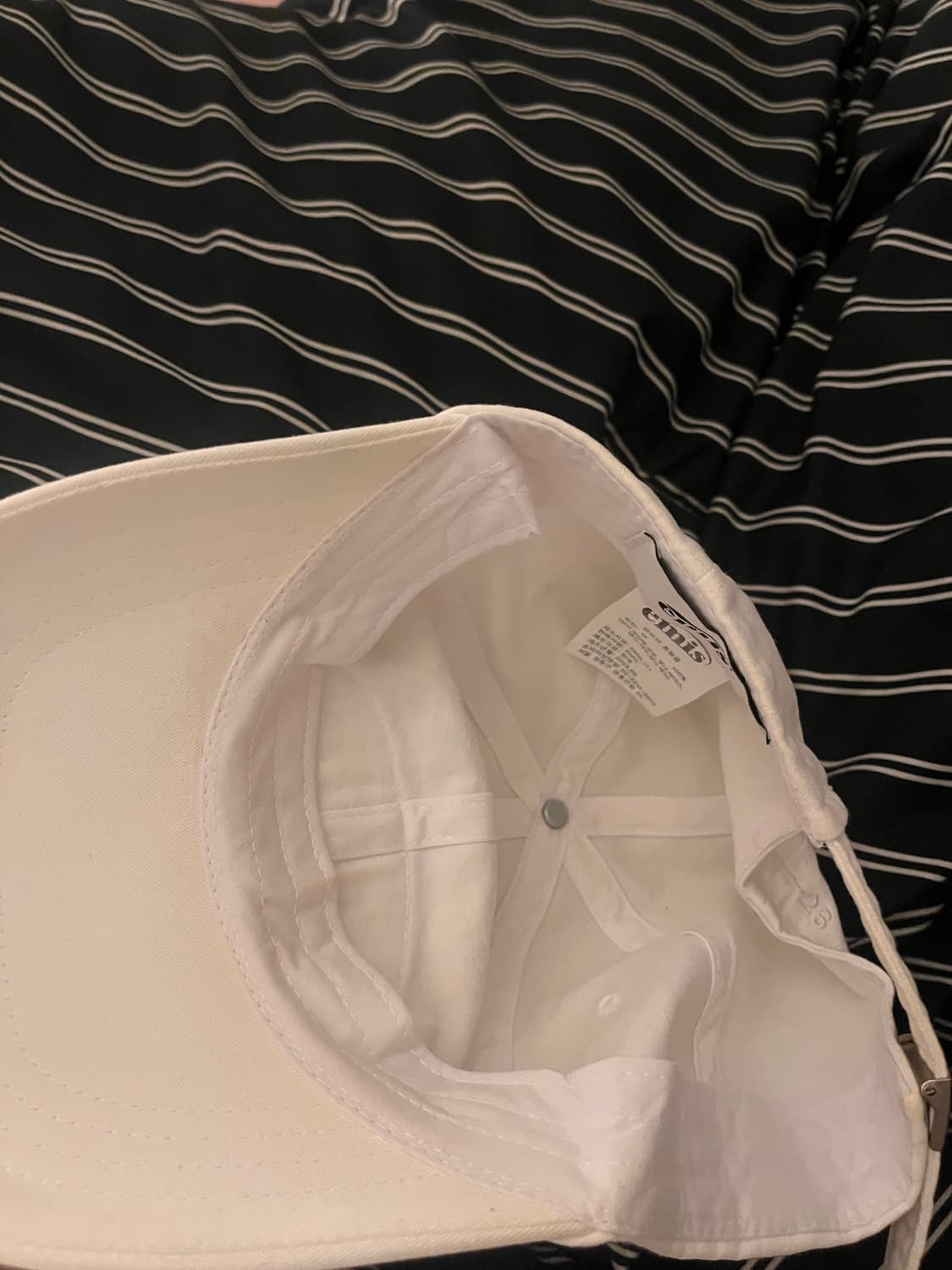 Emis 화이트 볼캡 상품이미지3