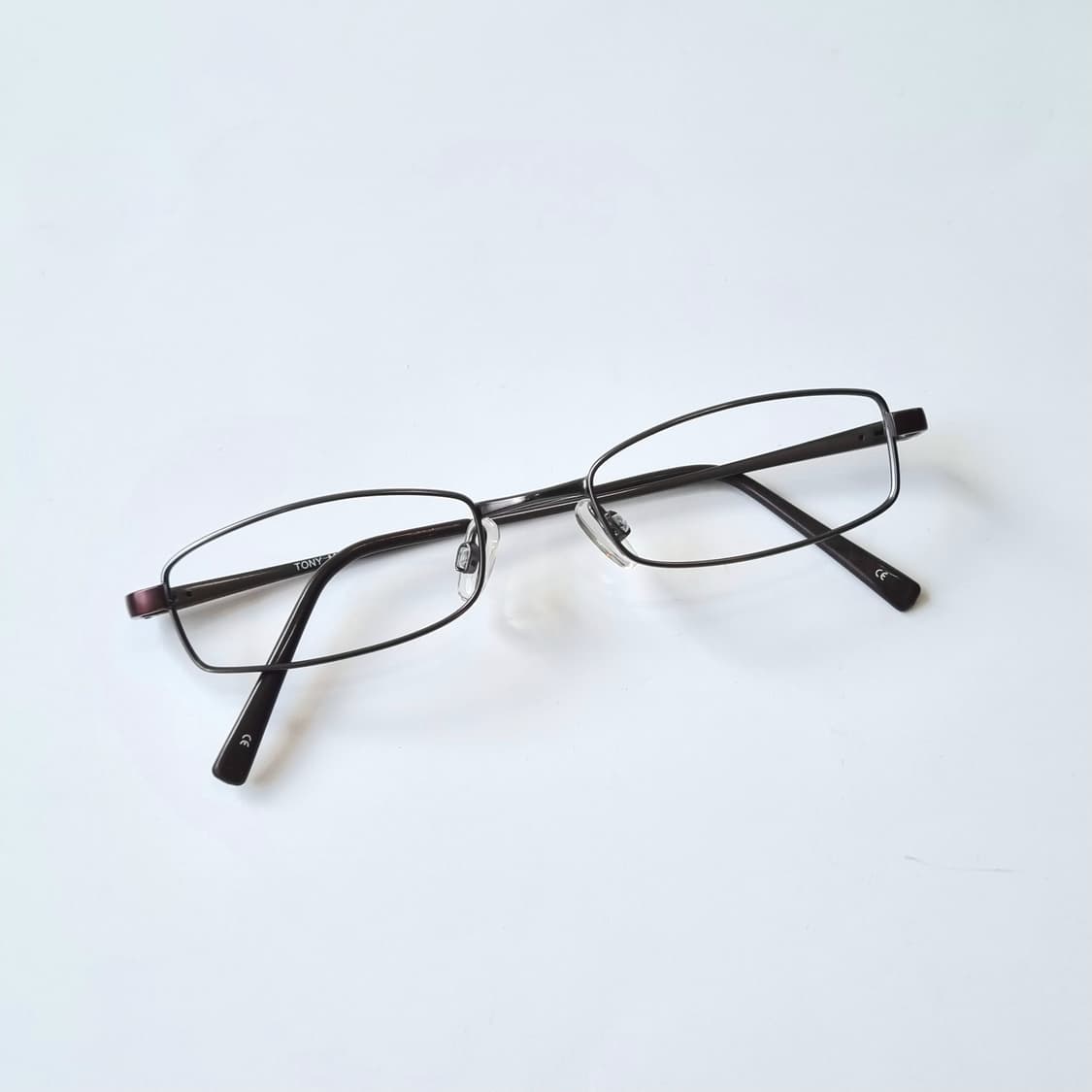 진열상품 긱시크  건메탈그레이  버건디 투톤안경테 388 상품이미지1