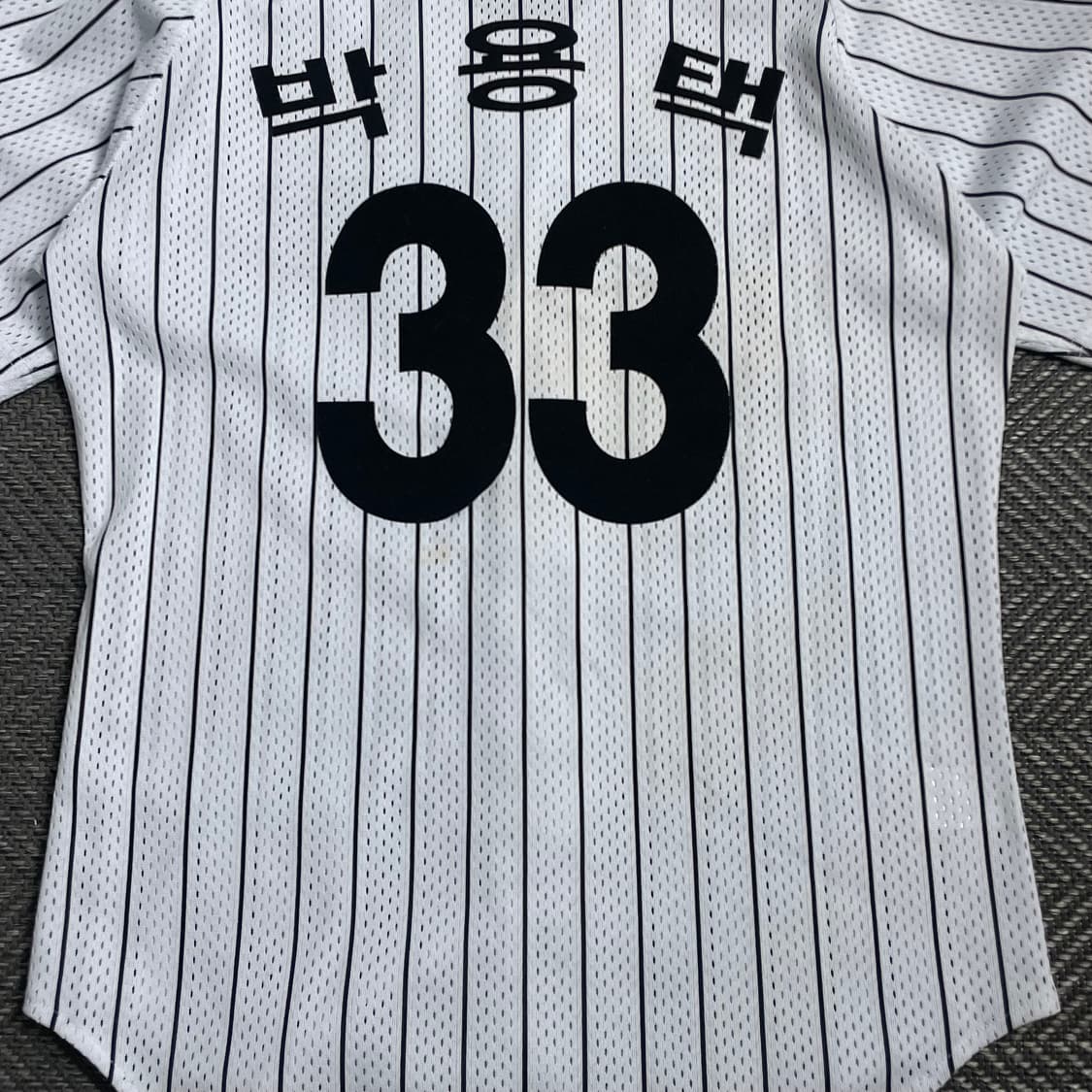 ACT LG 트윈스 박용택 유니폼 반팔 셔츠 y 3968 상품이미지4