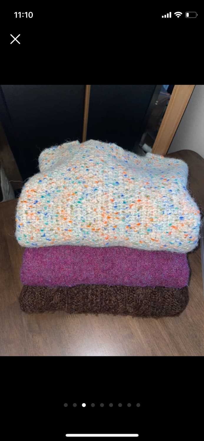 빈티지 니트 모리걸 st 아오이유우 ㅆㄱㄴ 상품이미지2