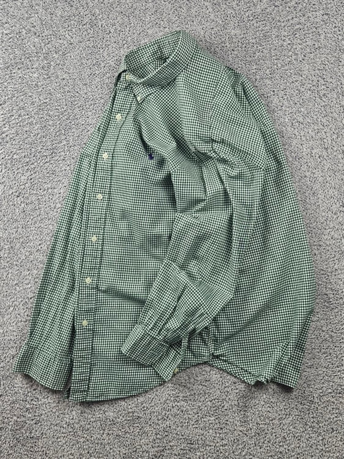 폴로랄프로렌 슬림핏 깅엄 체크 패턴 셔츠 ( M ) / 11089 상품이미지3