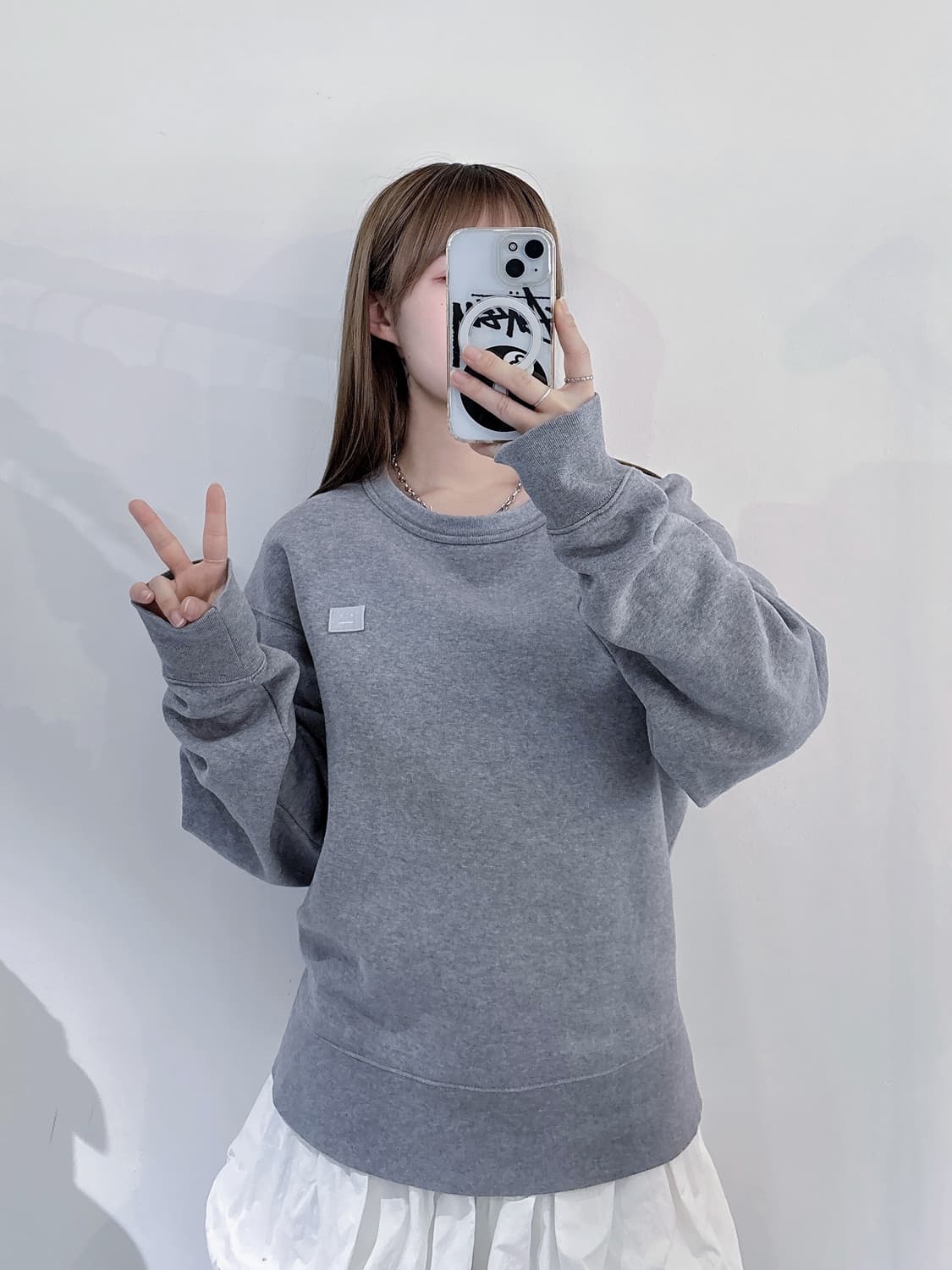 아크네스튜디오 페어뷰 맨투맨 상품이미지2