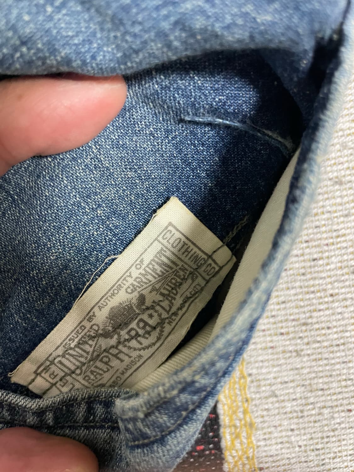 RRL 디스트레스드 카펜터 진 상품이미지10