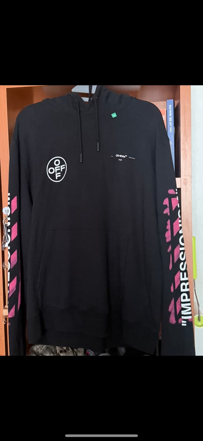 오프화이트 후드티 100% 정품 상품이미지1