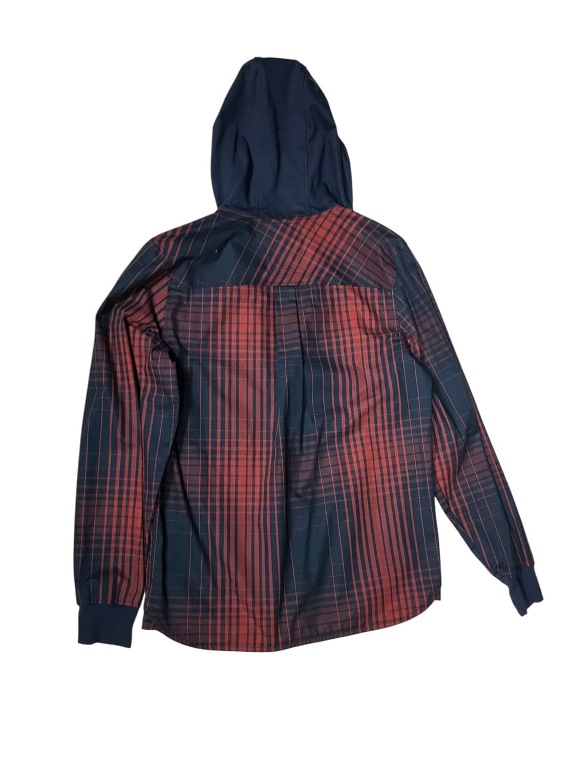 VANS 마운틴 에디션 체크 후드집업 바람막이 M 상품이미지4