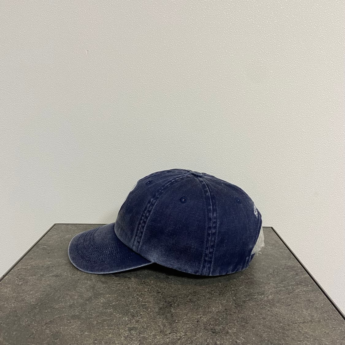 (OS) 슈프림 S로고 볼캡 모자 23FW 피그먼트 네이비 상품이미지2