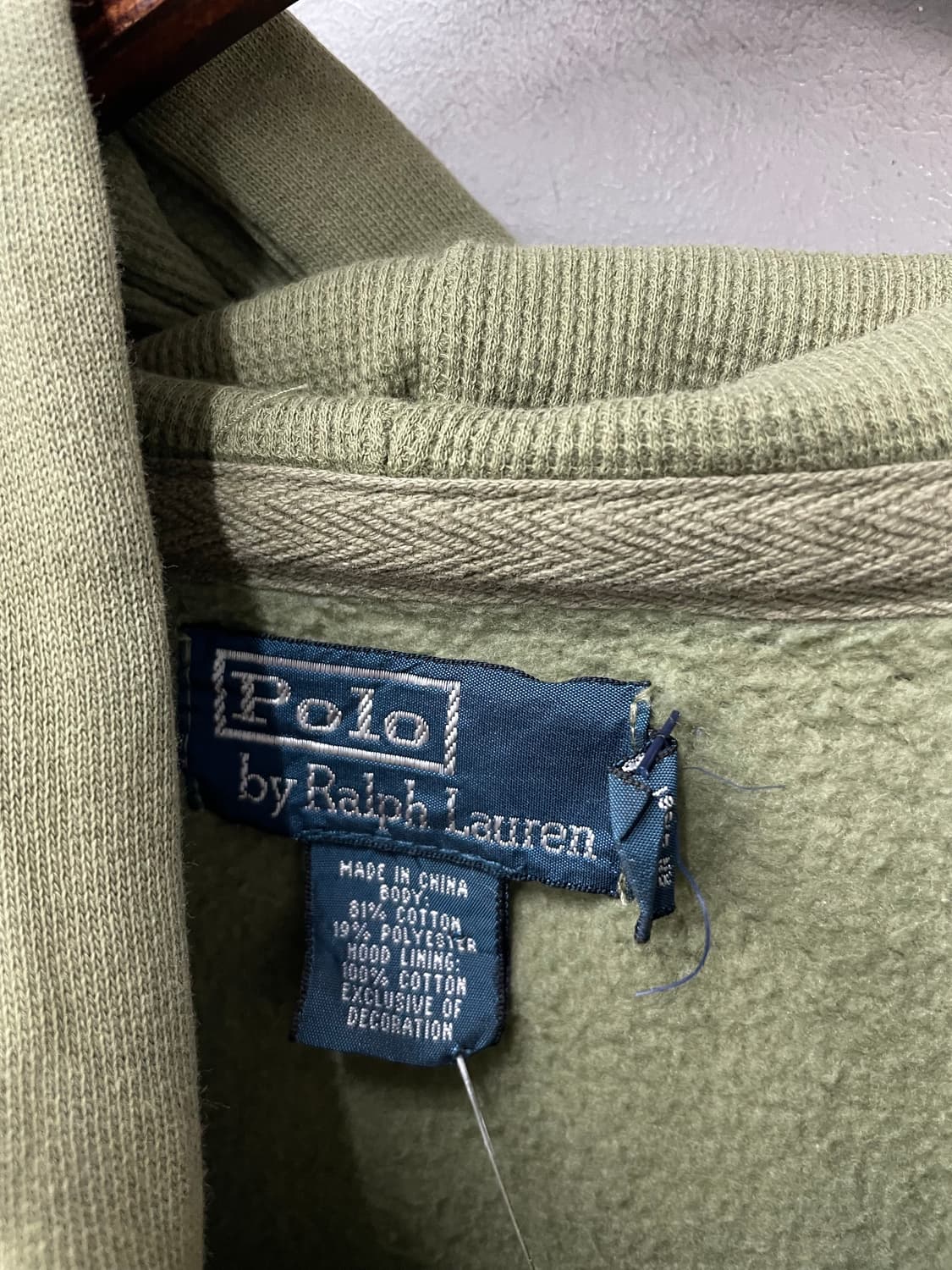 폴로 랄프로렌 연카키 오렌지 포니 자수 후드집업 H1816 상품이미지5