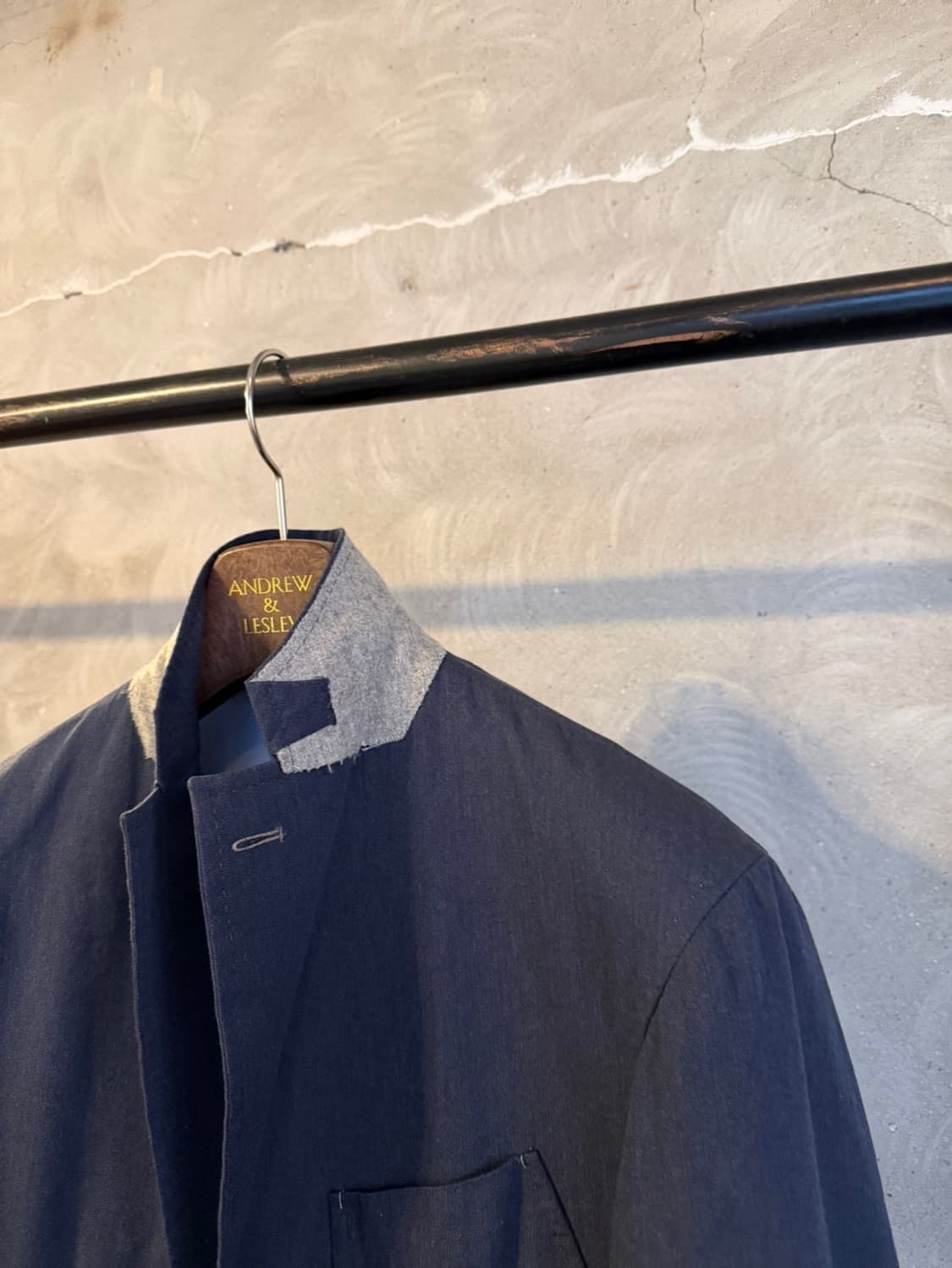 드레스테리어 네이비 블레이저 슬림100 상품이미지5