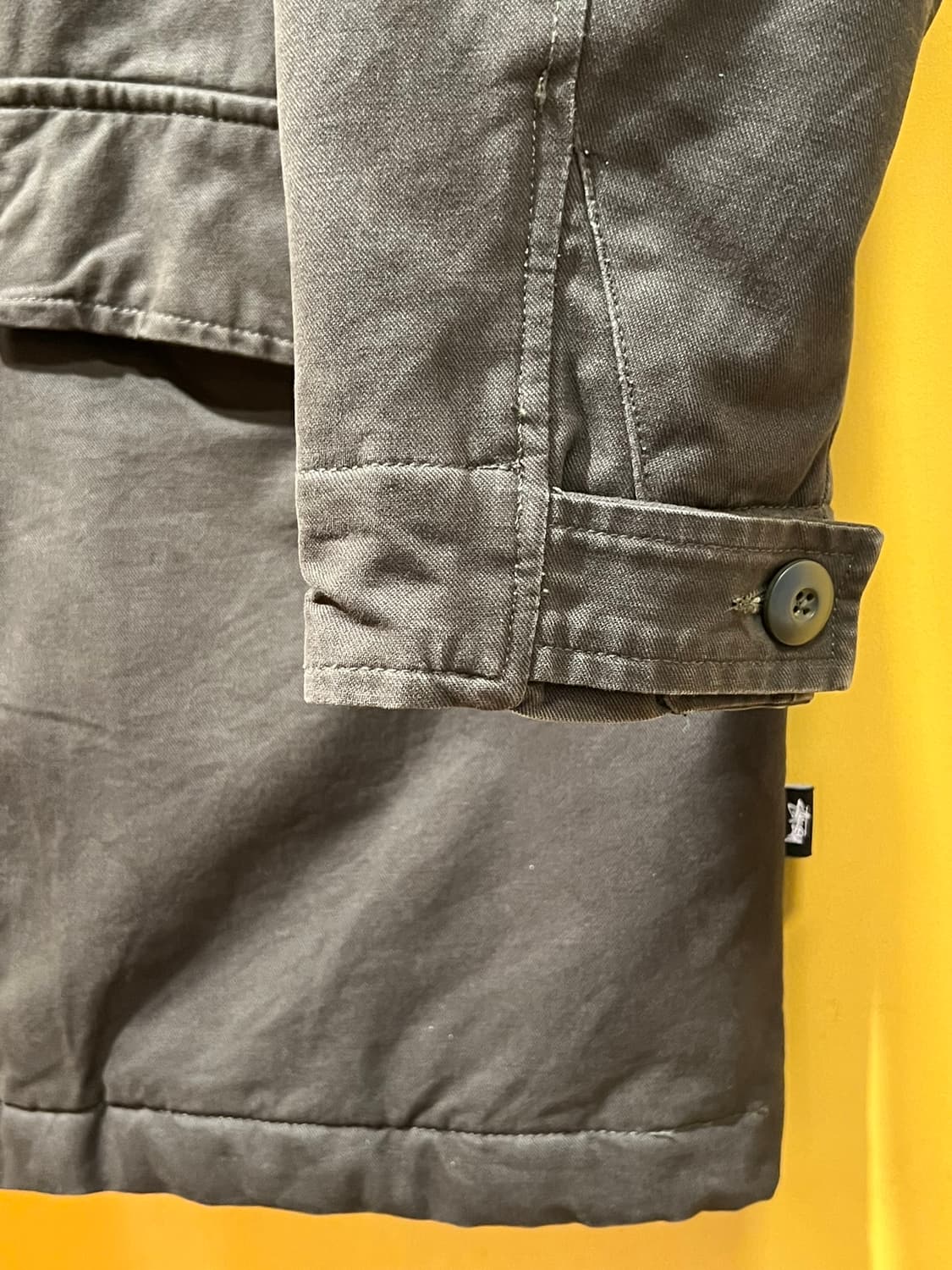 [L] 스투시 밀리터리 파카 올리브 야상 자켓 상품이미지3