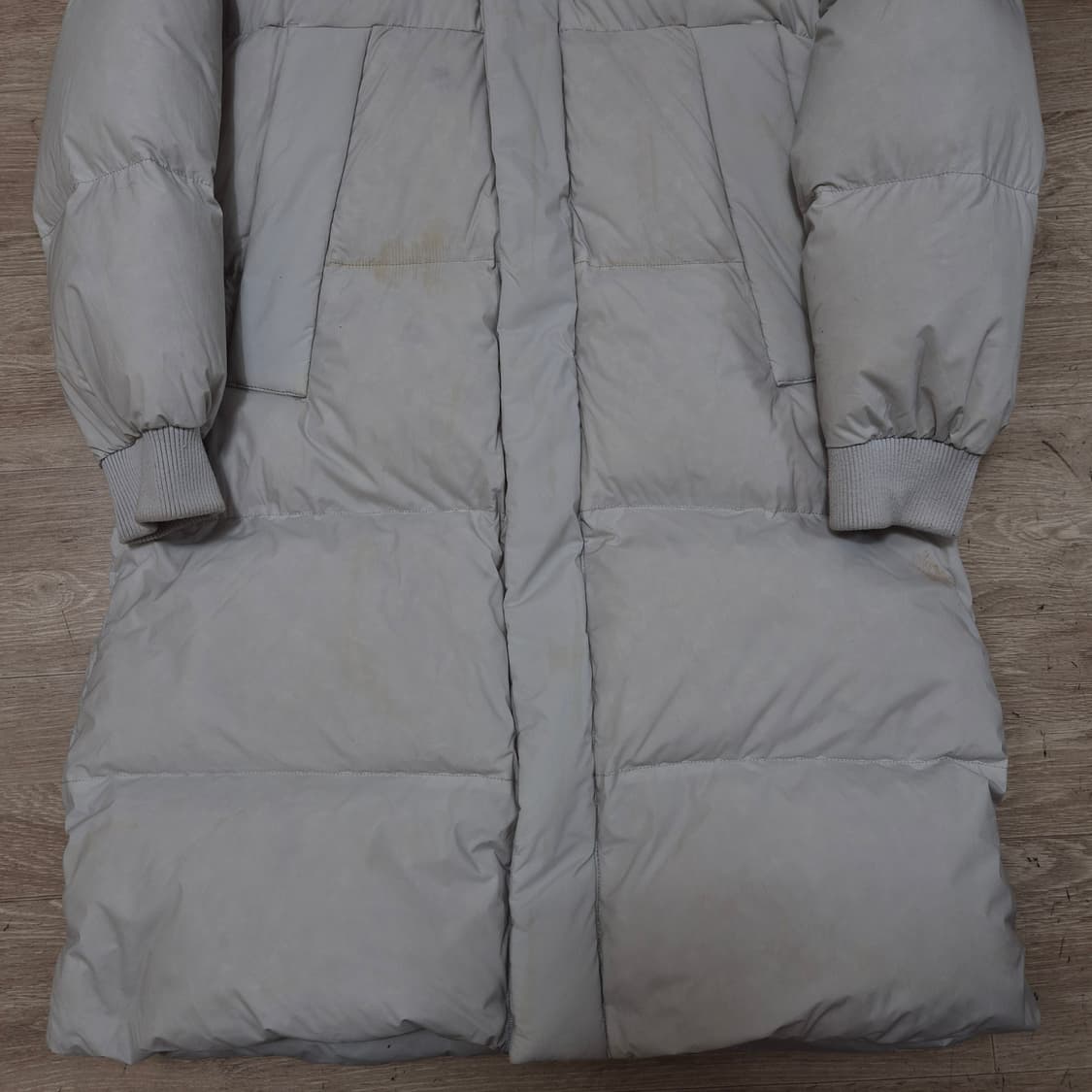 K2 케이투 구스다운 후드 롱패딩 점퍼 S(90) 상품이미지3