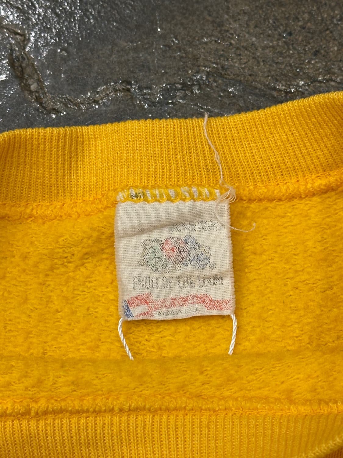 90s 50/50 made in USA 프룻오브더룸 로데오 스웻셔츠 L 상품이미지4