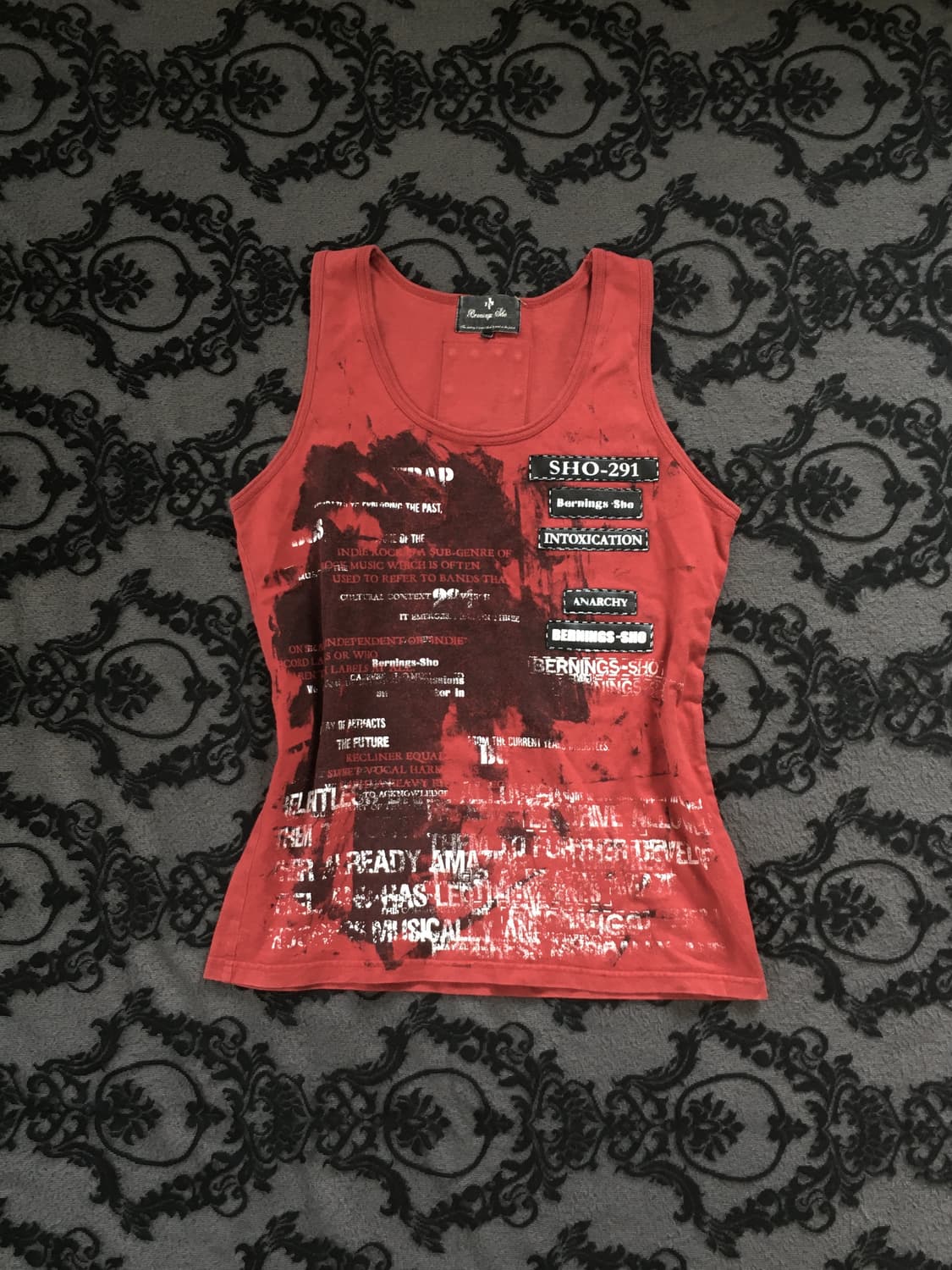 y2k 락시크 펑크 나시슬리브 상품이미지1