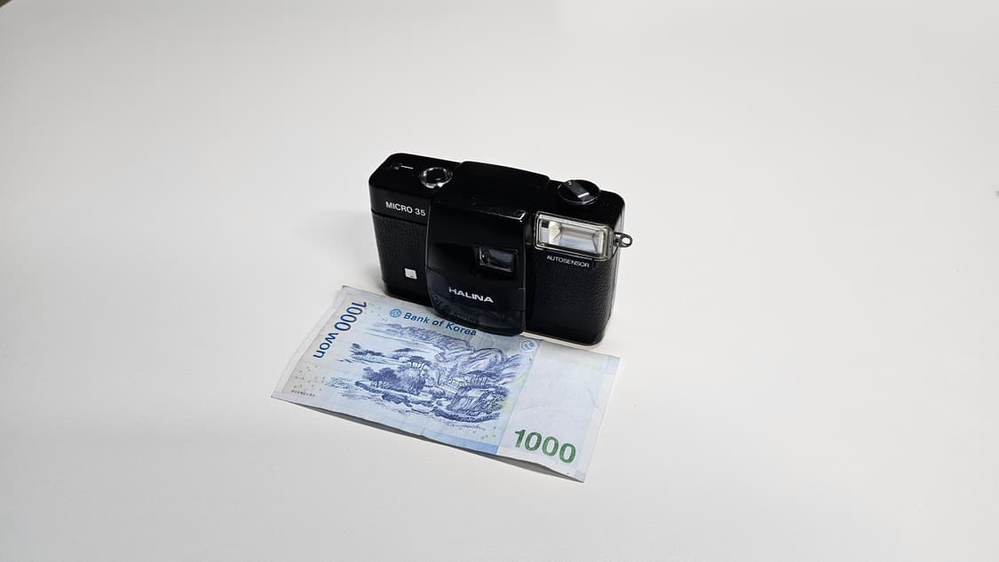 작례O 소장품 할리나 마이크로 35 필름카메라 빈티지 필카 상품이미지1