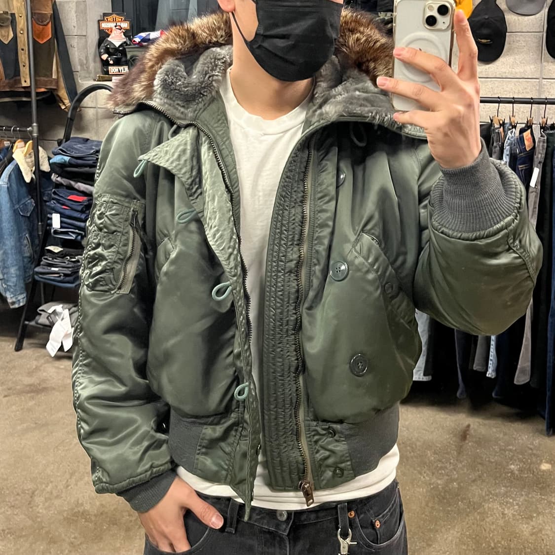 70s 오리지날 N2B 플라이트 자켓 (L) 상품이미지7