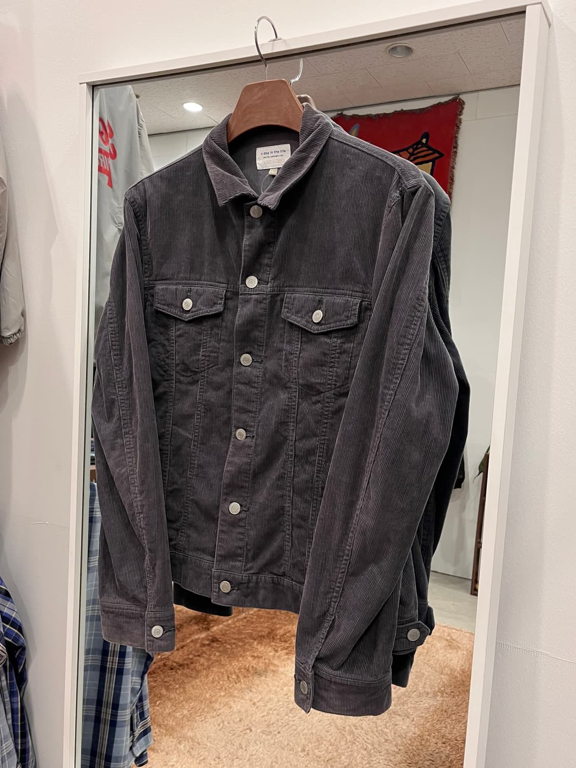 United Arrows 유나이티드 애로우 코듀로이 트러커 자켓 상품이미지1