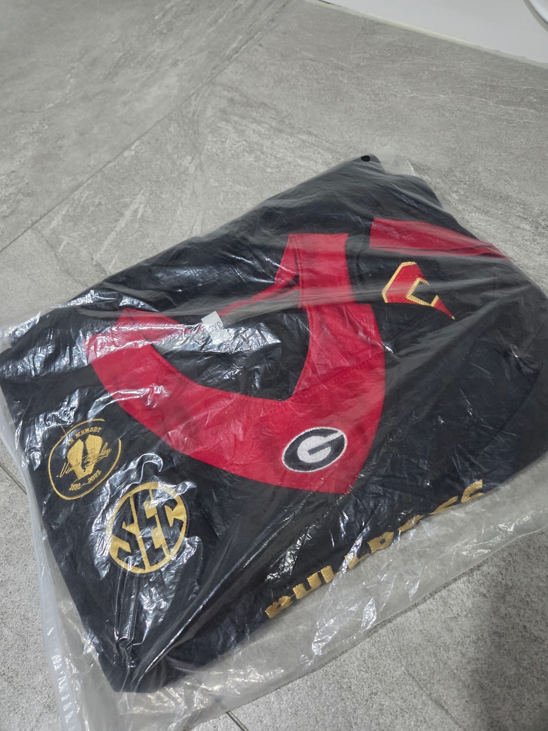 나이키/ NCAA 조지아 대학 풋볼 럭비져지 /3XL 상품이미지5