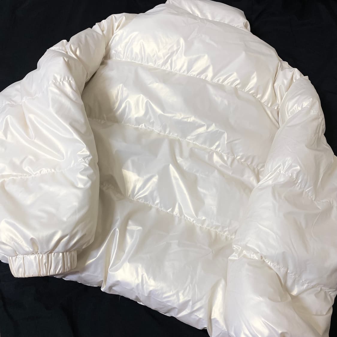 [FREE] 글로시 화이트 패딩 상품이미지2