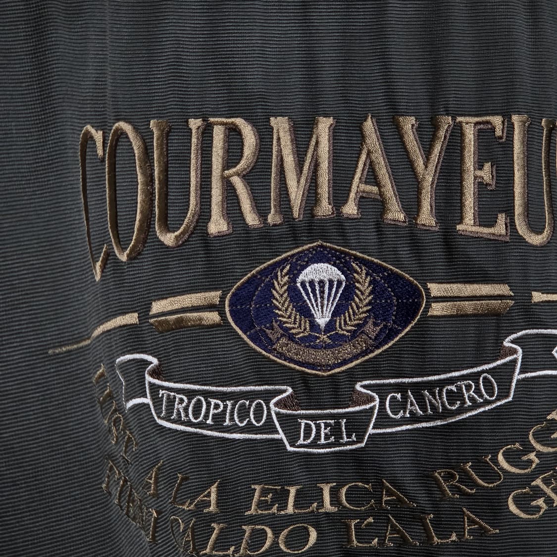 JPN 밀리터리 퍼 후드 카키 누빔 점퍼 상품이미지8