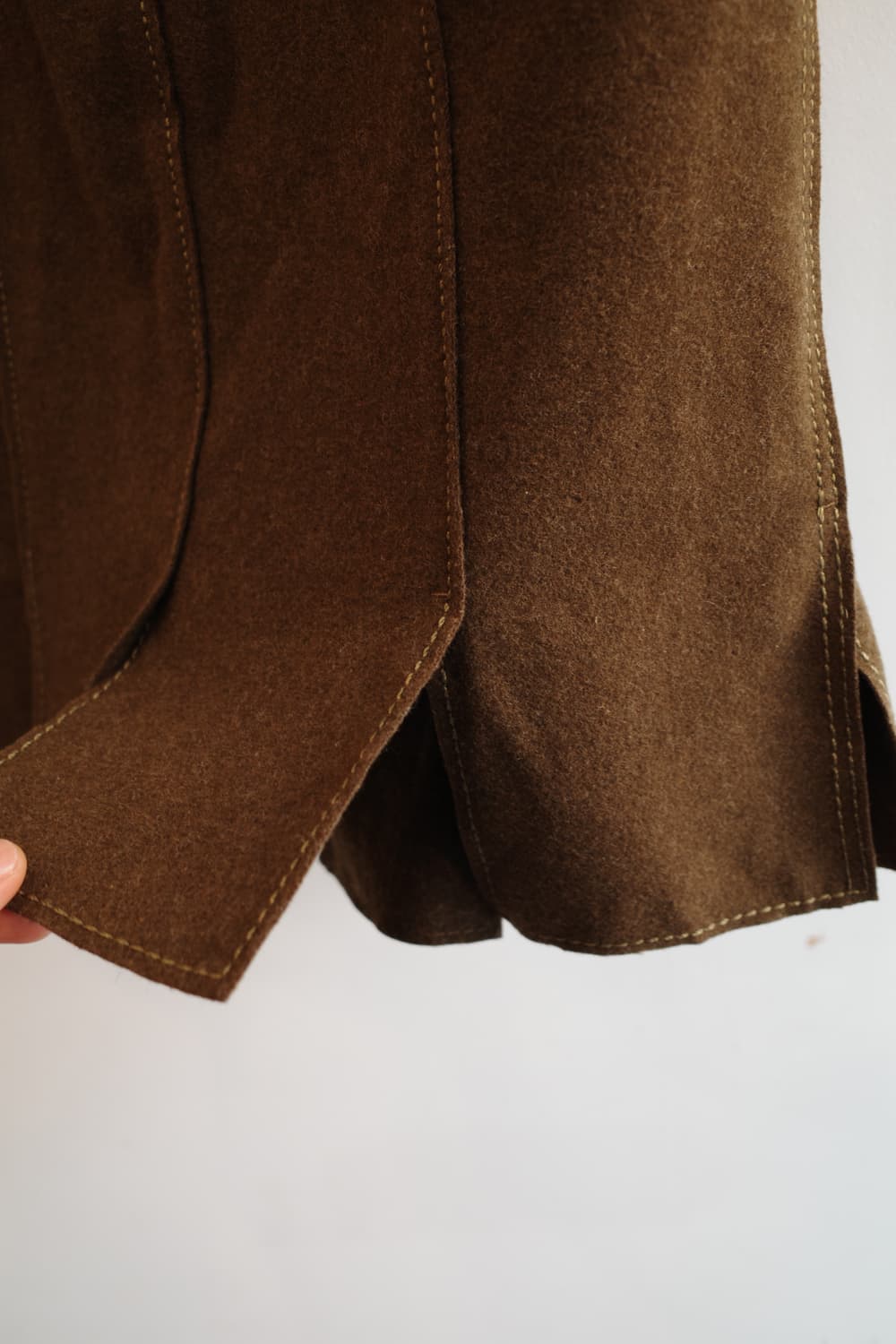 23KU 울 플레어 스커트 (27~28인치) 상품이미지3