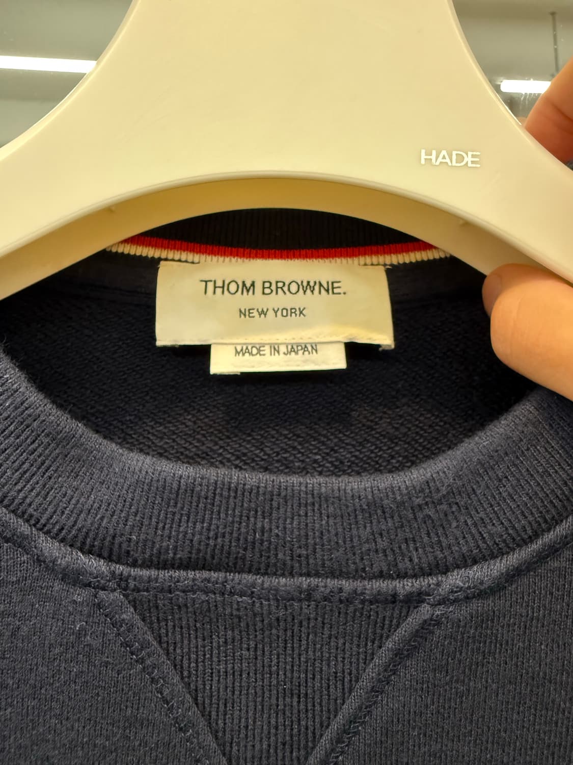 톰브라운 사선완장 맨투맨 100-105  상품이미지2