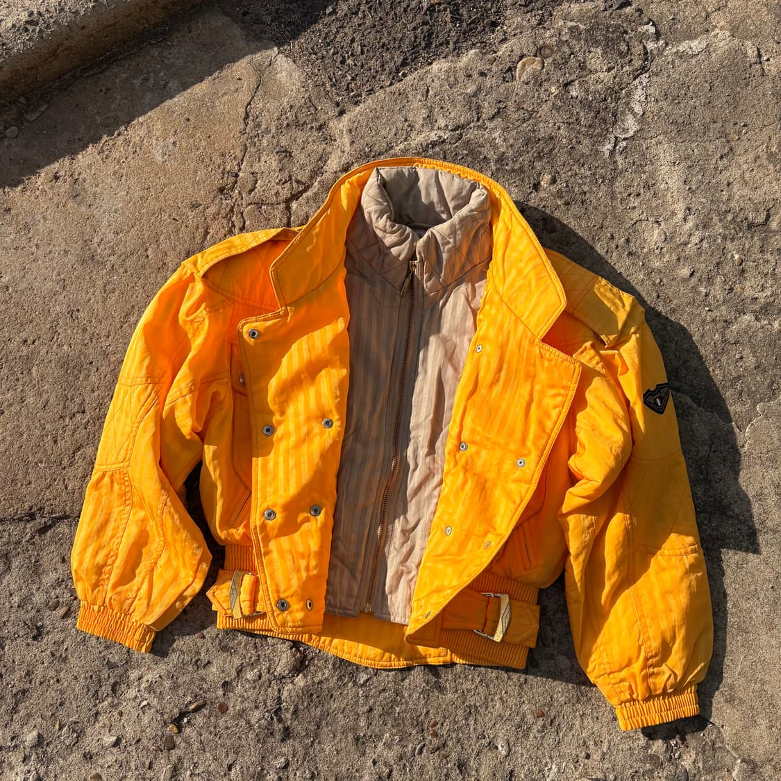 ROBERTA TONINI 멀티 옐로우 봄버 상품이미지8