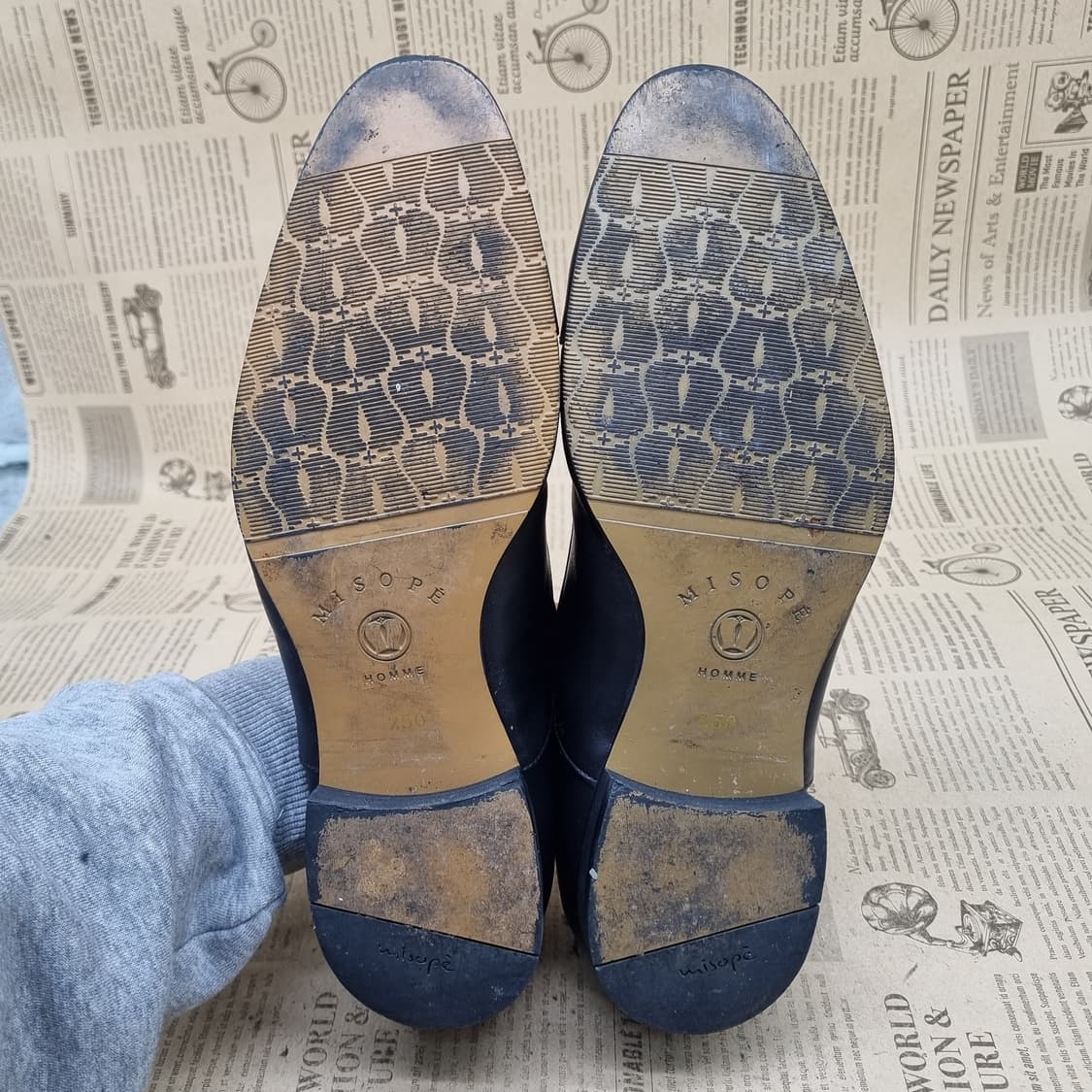 미소페 남성정장구두 250 상품이미지3