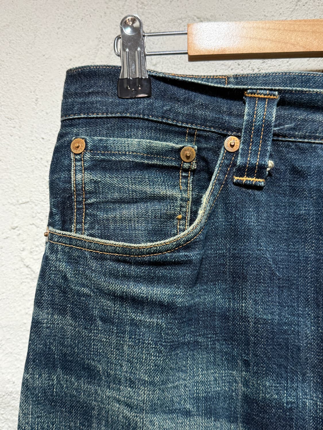 조맥코이 Joe Mccoy Lot.900s 와이드 스트레이트핏 셀비지 데 상품이미지5