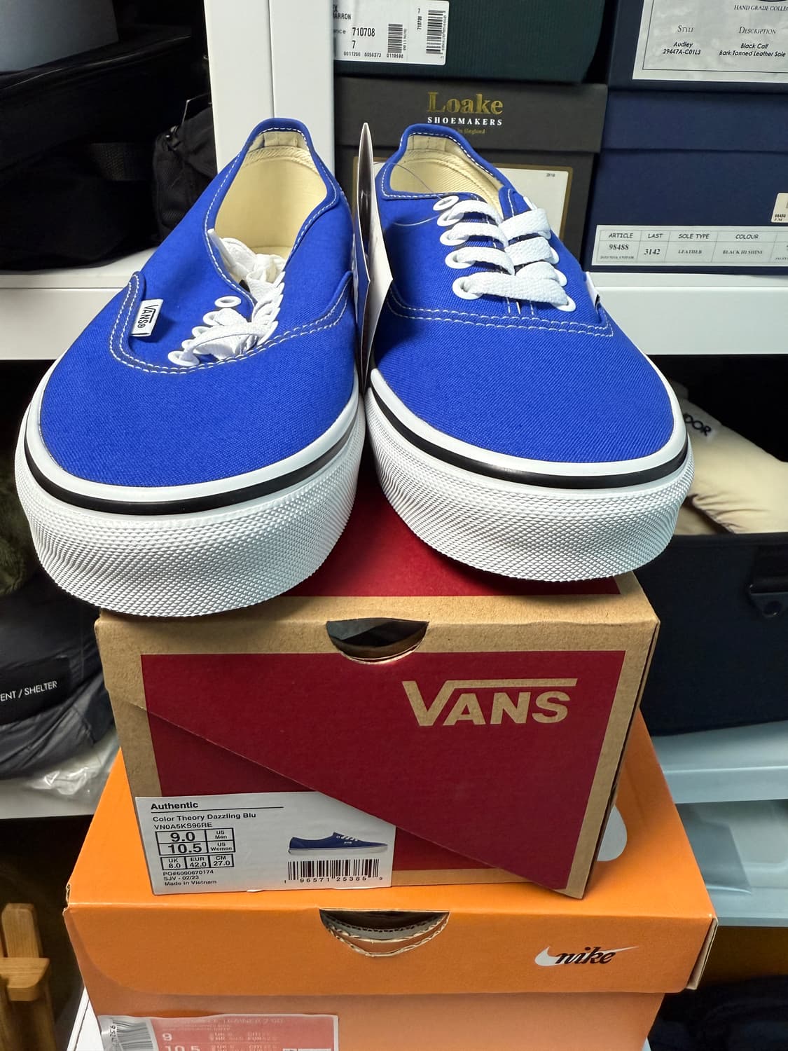 반스 어센틱 다즐링 블루 270사이즈 상품이미지2